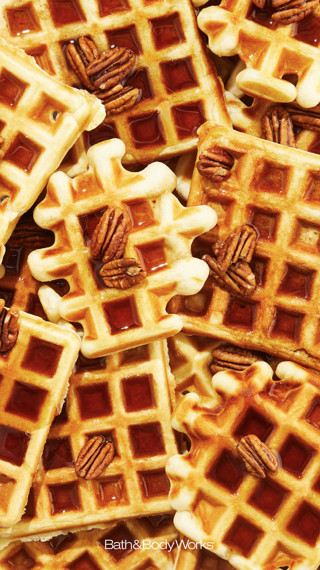 Waffle: Brussels waffles, prepared with an egg-white-leavened or yeast-leavened batter. 1080x1920 Full HD Wallpaper.