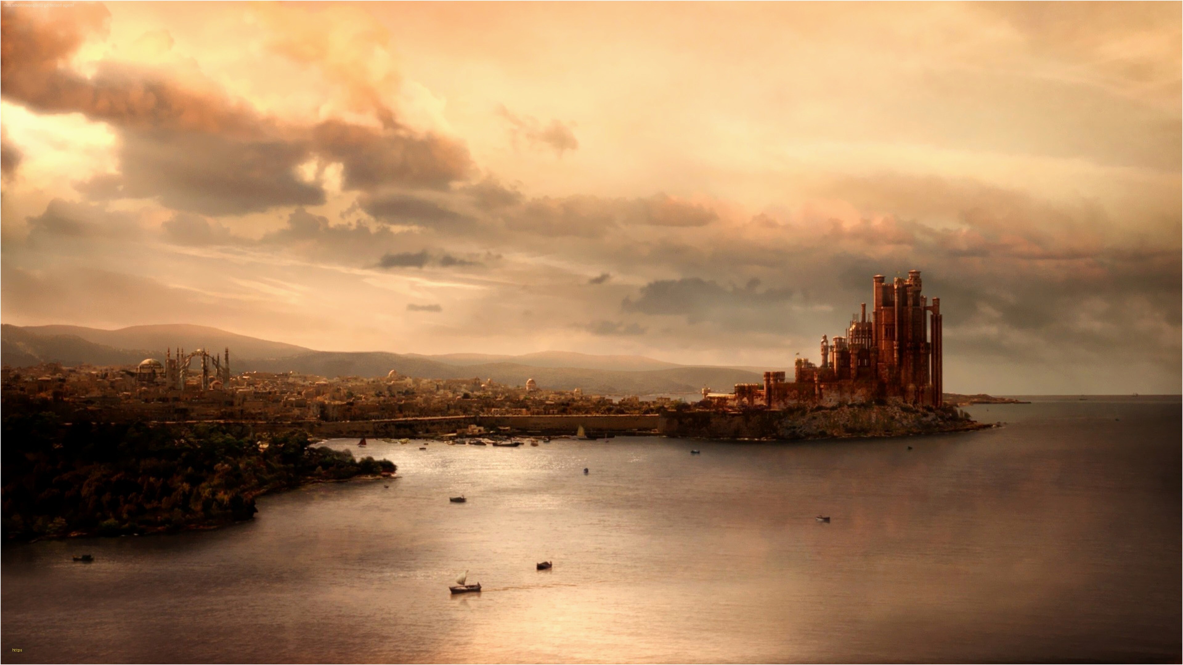Game of Thrones: An American fantasy drama television series. 3840x2160 4K Wallpaper.