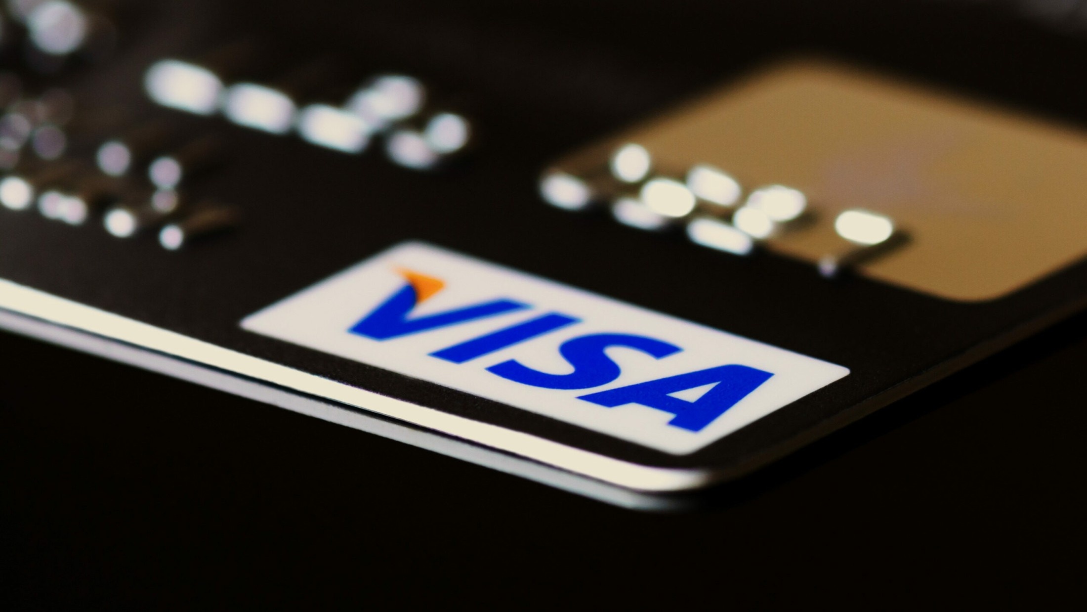 Visa (Card): The backbone of the payment system is VisaNet - a global innovative processing network. 2200x1240 HD Background.