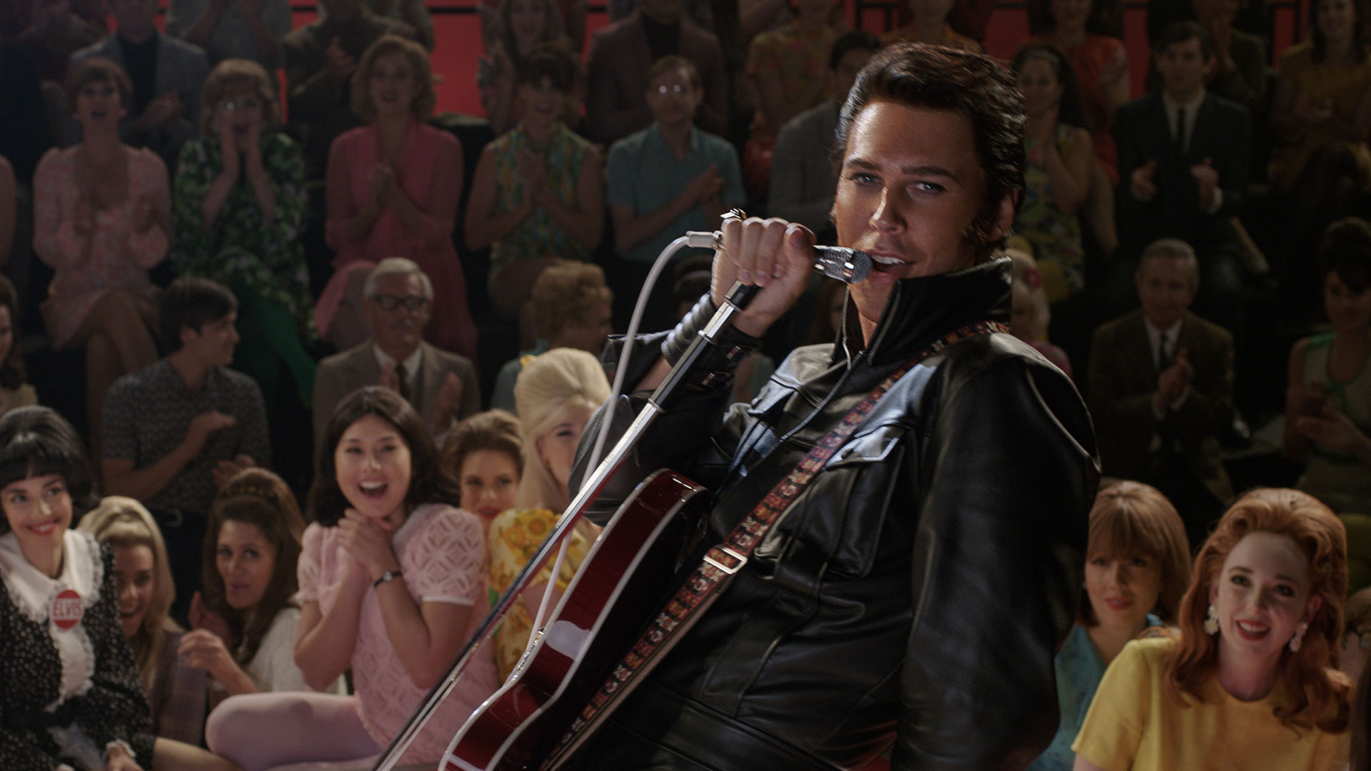 Elvis (Austin Butler): 2022 Cannes Film Festival, Released by Warner Bros. Pictures in Australia, The King of Rock and Roll. 1920x1080 Full HD Background.