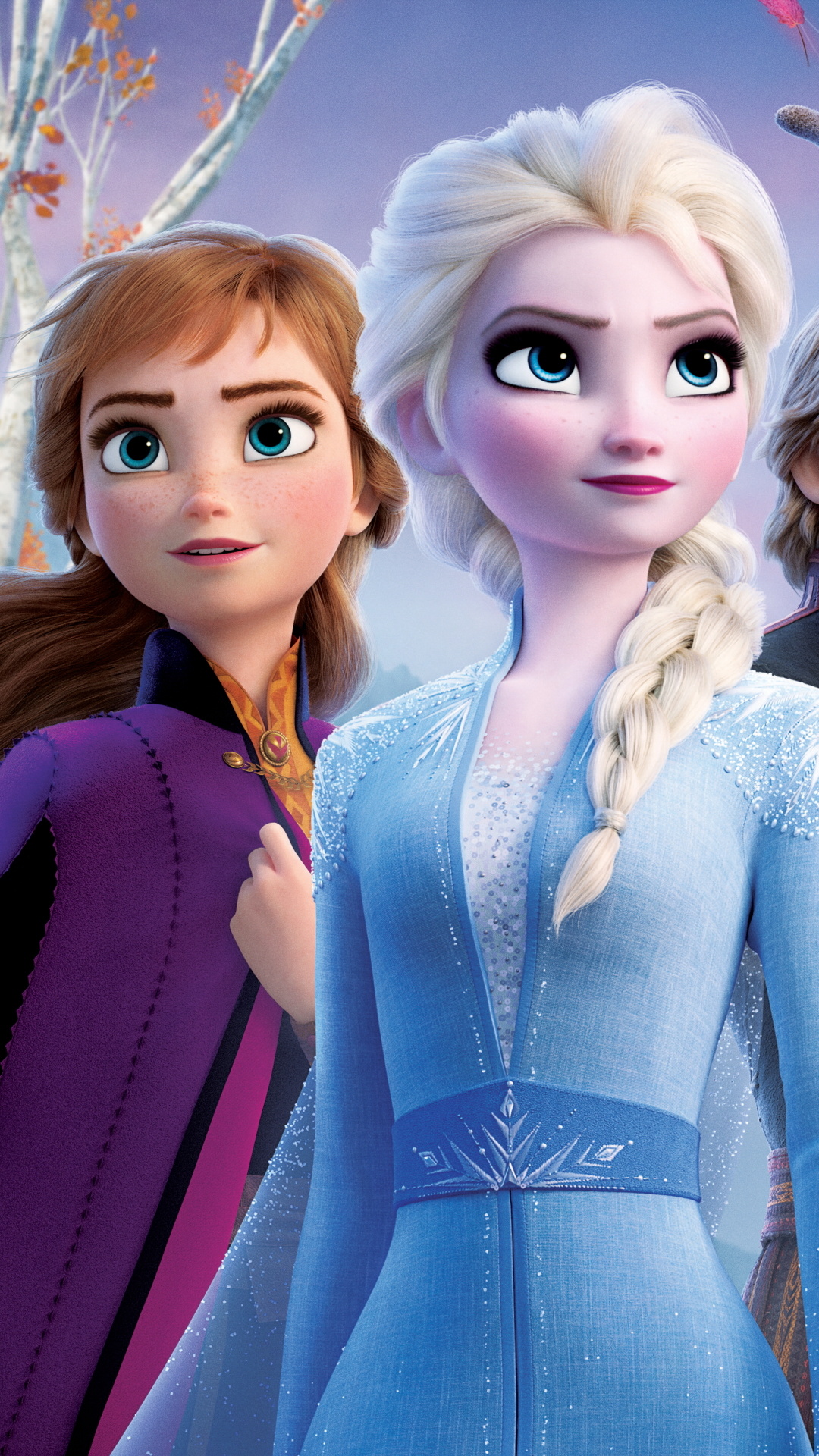 Frozen movie, Elsa, Animation, Adventure, 1080x1920 Full HD Phone