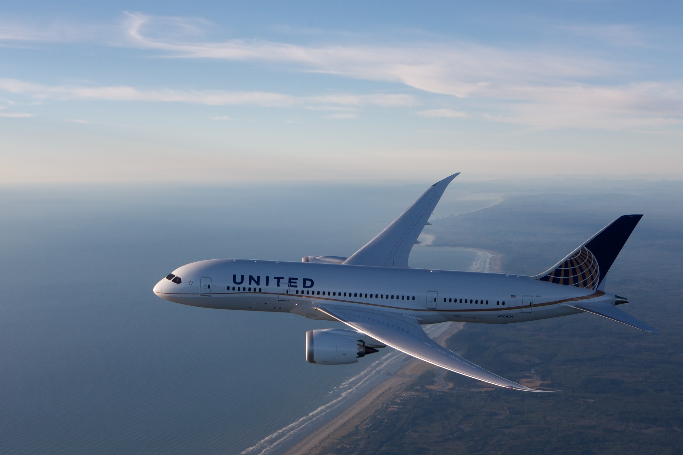 United Airlines, Satellite-based Onboard Wi-Fi, Service, 2250x1500 HD Desktop