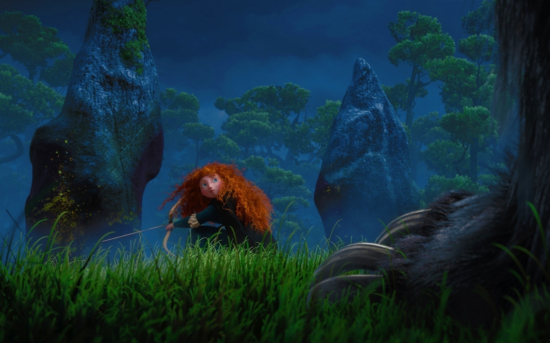 Brave (Disney): Set in Scotland in a rugged and mythical time, Fantasy. 1920x1200 HD Wallpaper.
