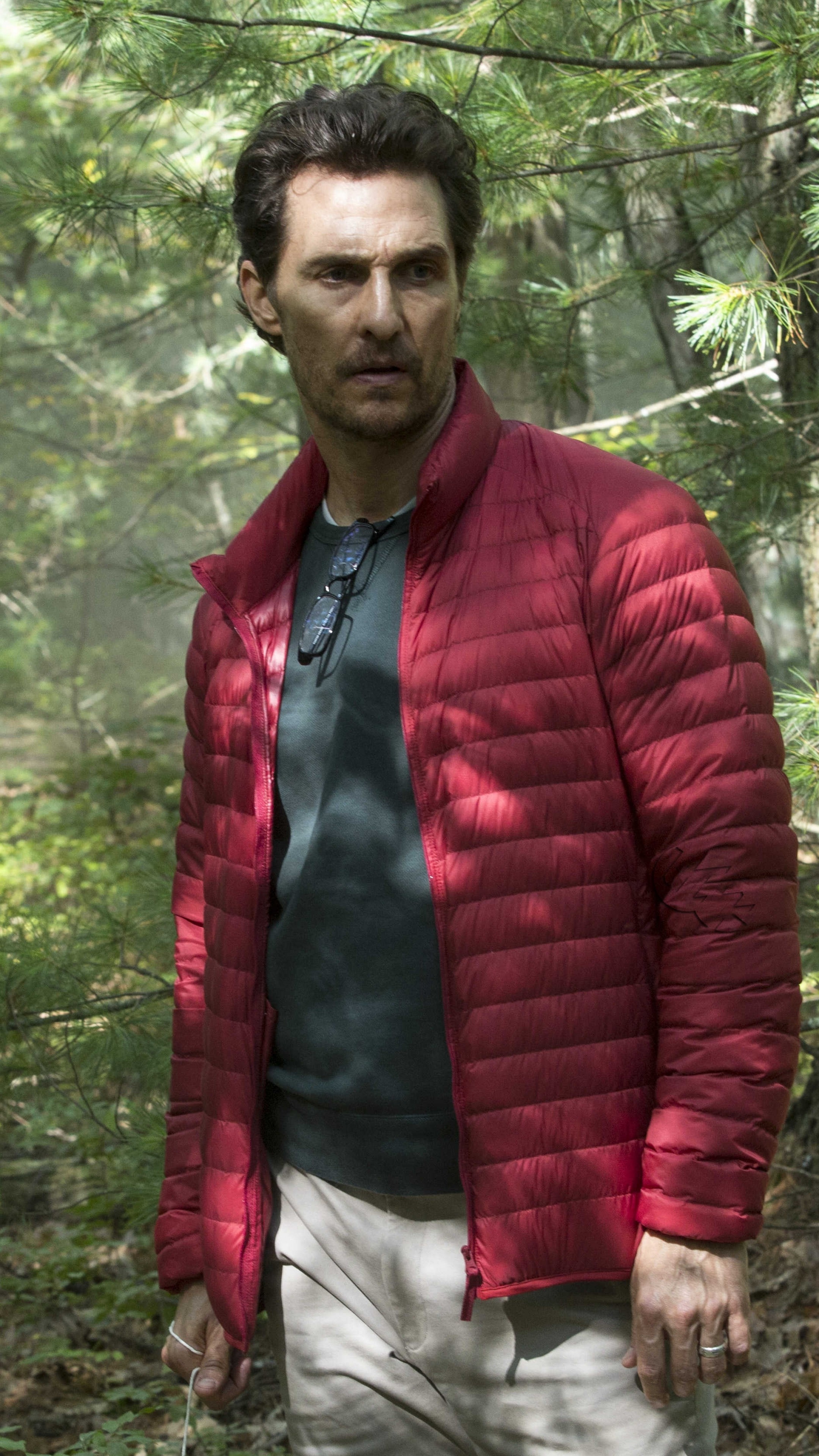 Matthew McConaughey: Starred as Arthur Brennan in a 2015 drama mystery film, The Sea of Trees. 2160x3840 4K Background.