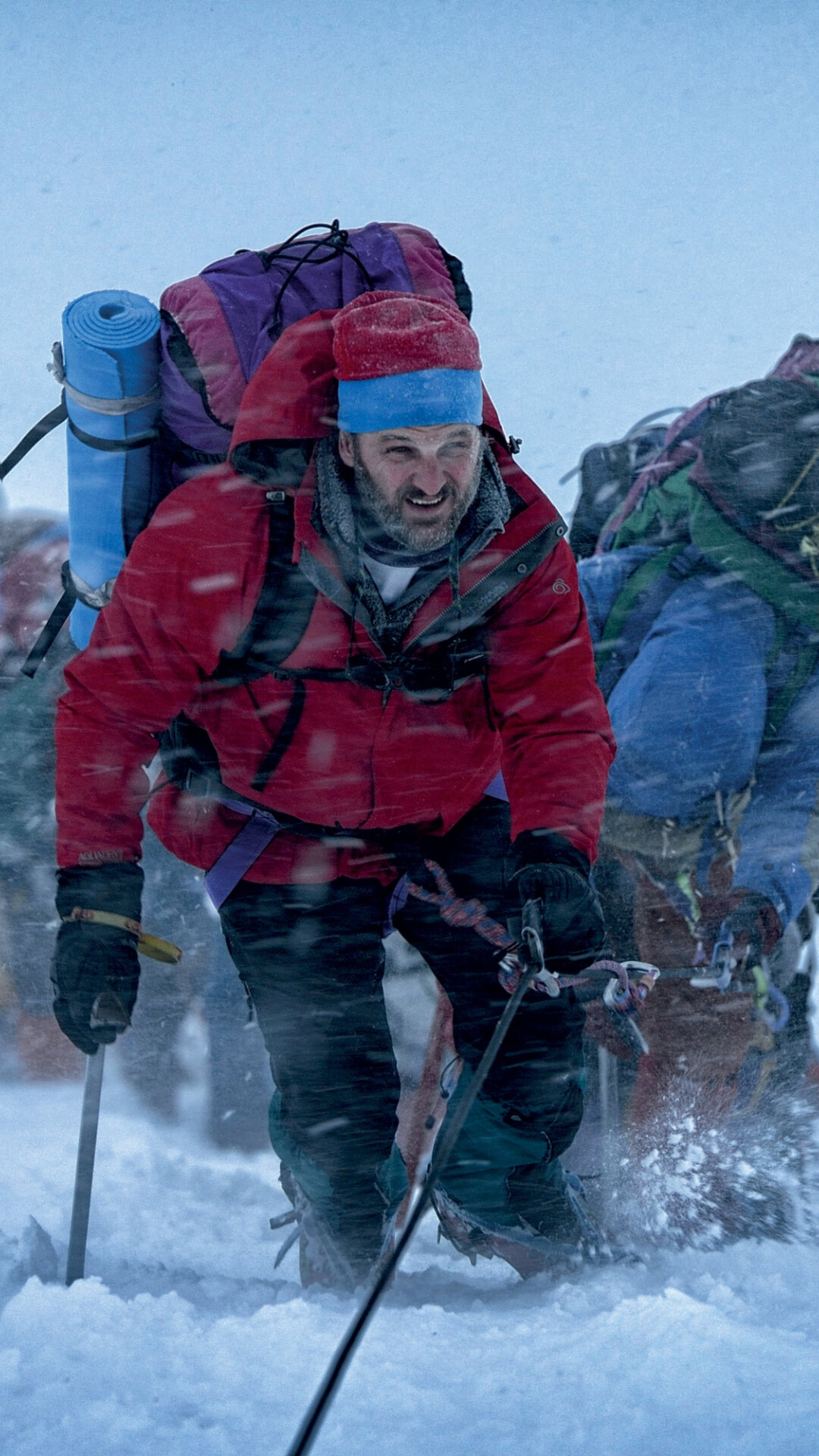 Everest (Movie 2015): Rob Hall, An experienced climber and the head of a company called Adventure Consulting. 1080x1920 Full HD Wallpaper.