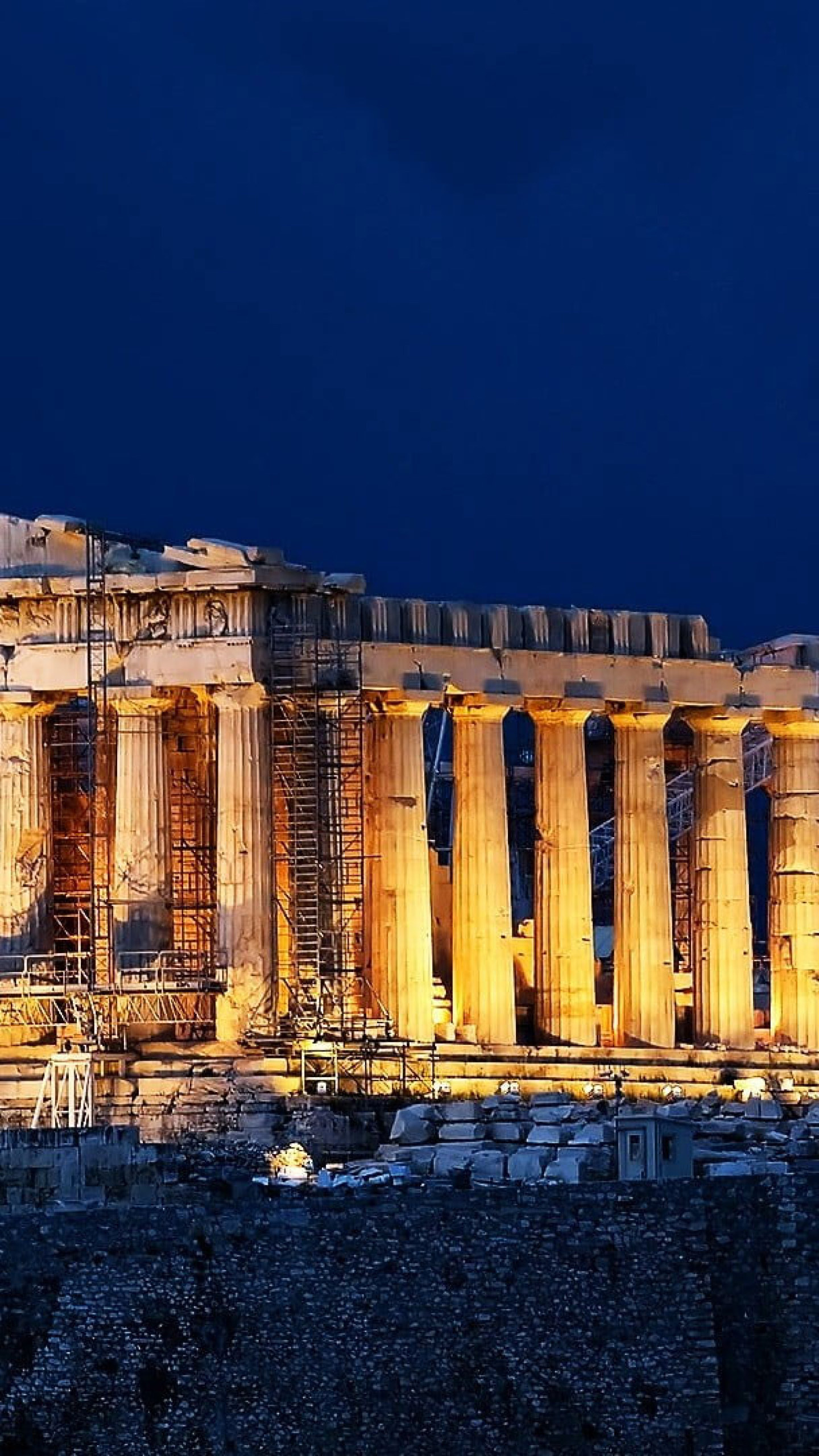 Parthenon, Greece, Athens, Architecture, 1440x2560 HD Handy