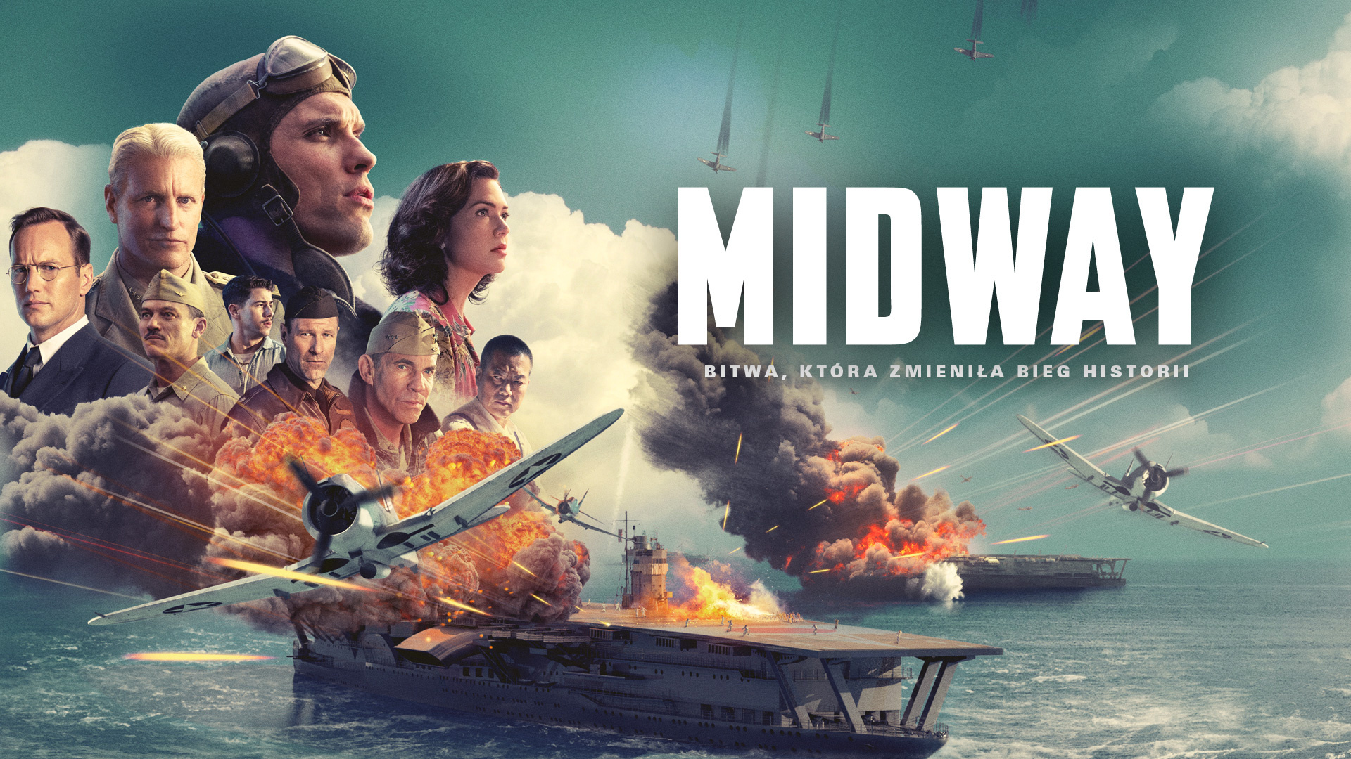 Midway movie, Gripping war story, Heroic sacrifices, Intense battle sequences, 1920x1080 Full HD Desktop