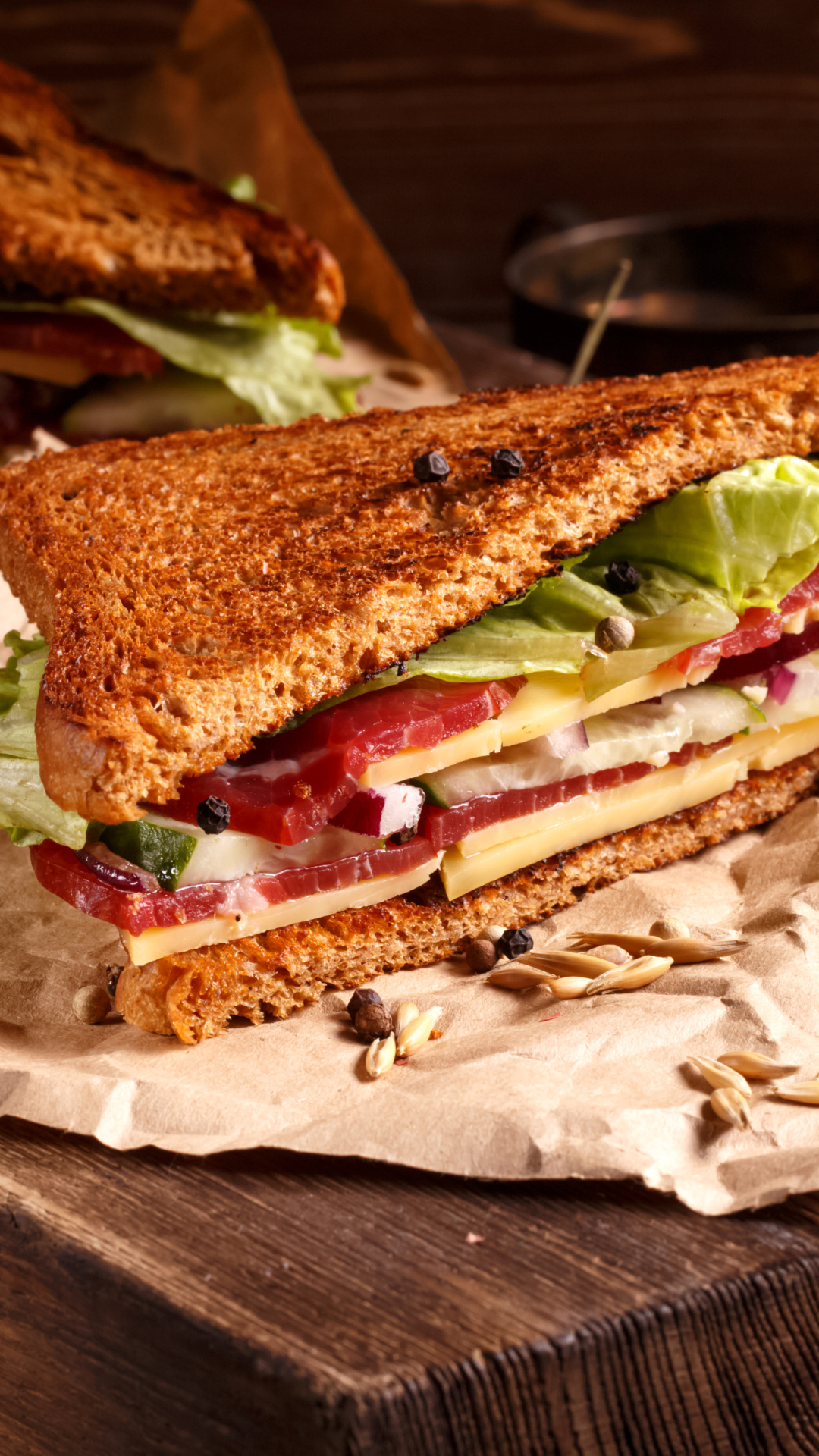 Sandwich: Customized to accommodate dietary restrictions and preferences. 1080x1920 Full HD Wallpaper.
