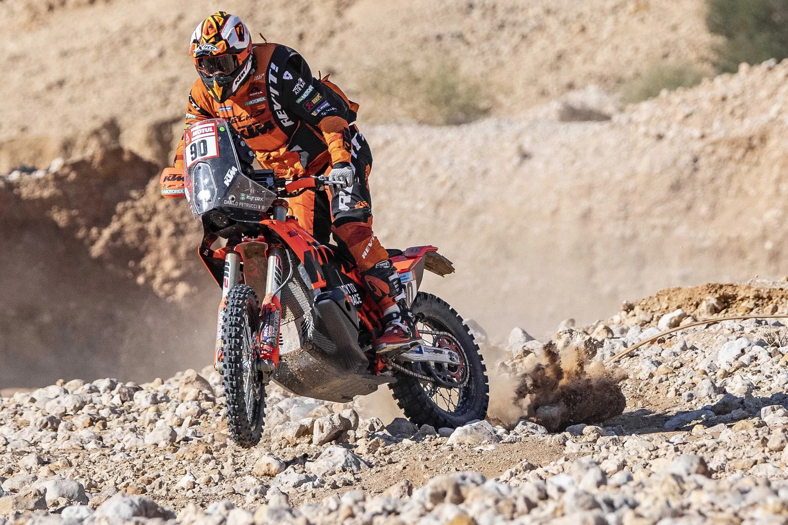 Dakar Rally: Danilo Petrucci, Stage 5 winner, An Italian Grand Prix motorcycle racer. 2560x1710 HD Background.