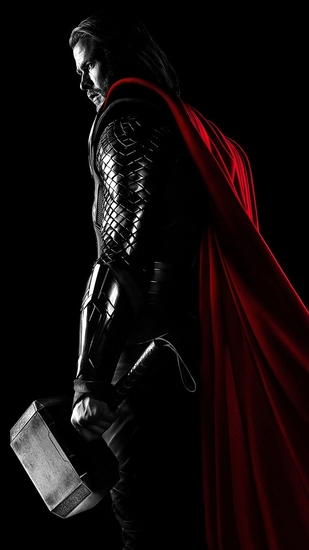 Thor, Mobile HD wallpaper, Supportive Guru, Marvel's superhero, 1080x1920 Full HD Phone