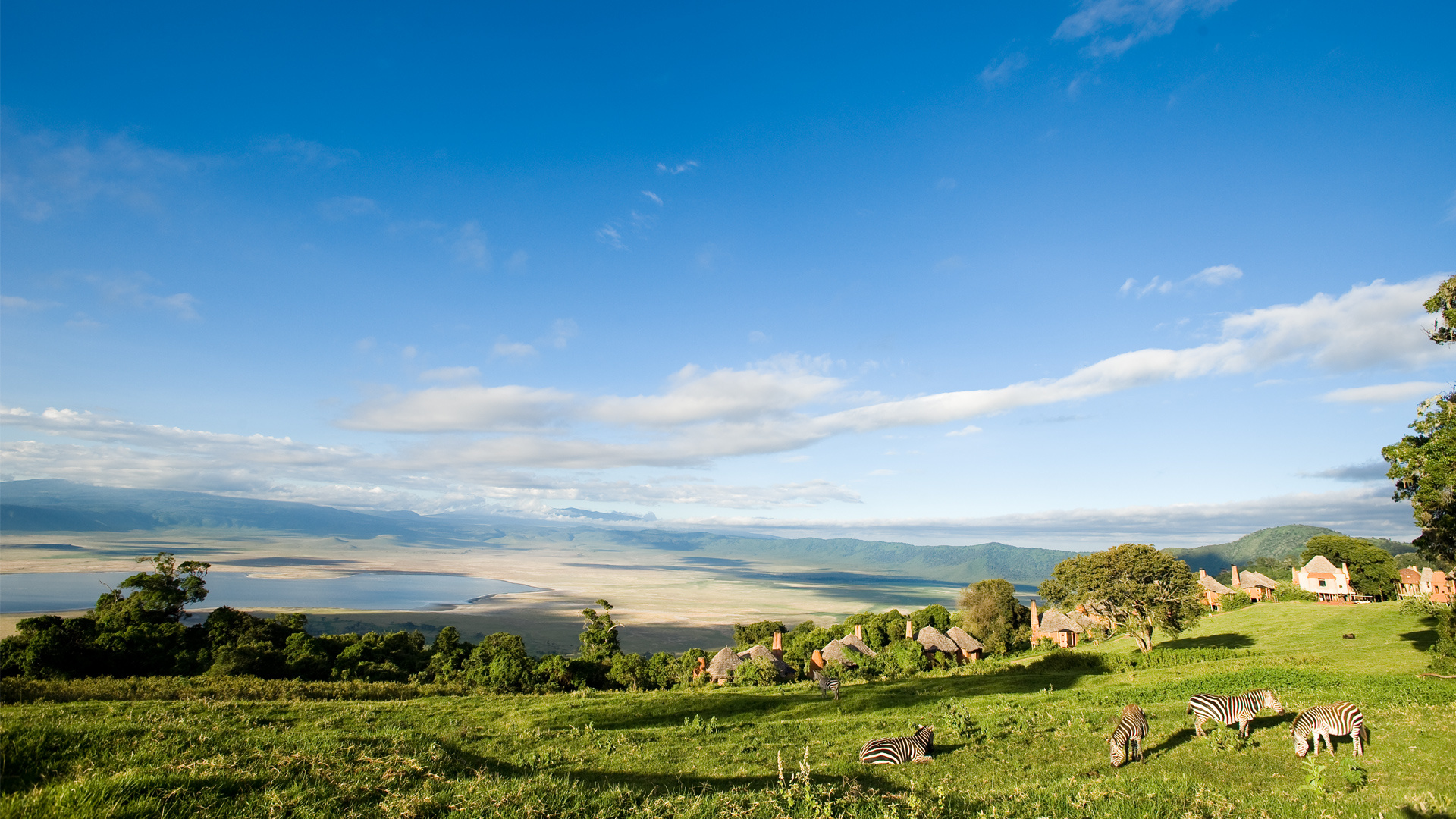 Ngorongoro Crater, AndBeyond Ngorongoro Crater Lodge, 1920x1080 Full HD Desktop