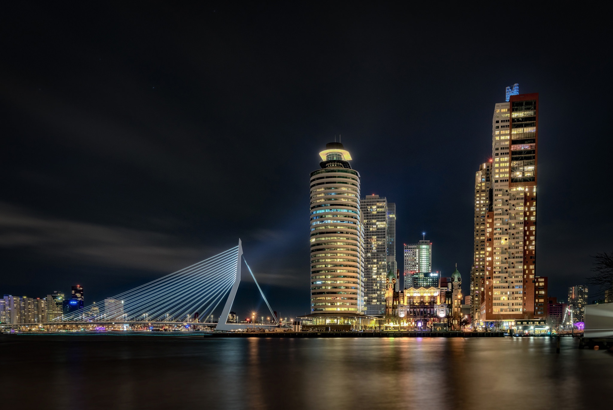 Rotterdam Skyline, Travels, HD Wallpapers, Backgrounds, 2050x1380 HD Desktop