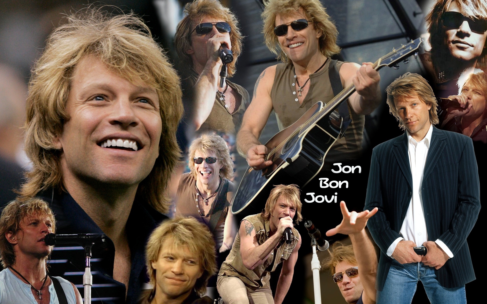 Jon Bon Jovi wallpaper, Iconic frontman, Rock and roll, 1920x1200 HD Desktop