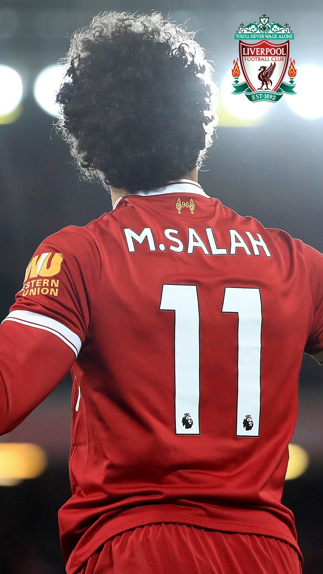 Mohamed Salah: In October 2020, he scored his 100th Premier League goal for the Reds, becoming the fastest player to do so in club history in the top flight. 1080x1920 Full HD Wallpaper.