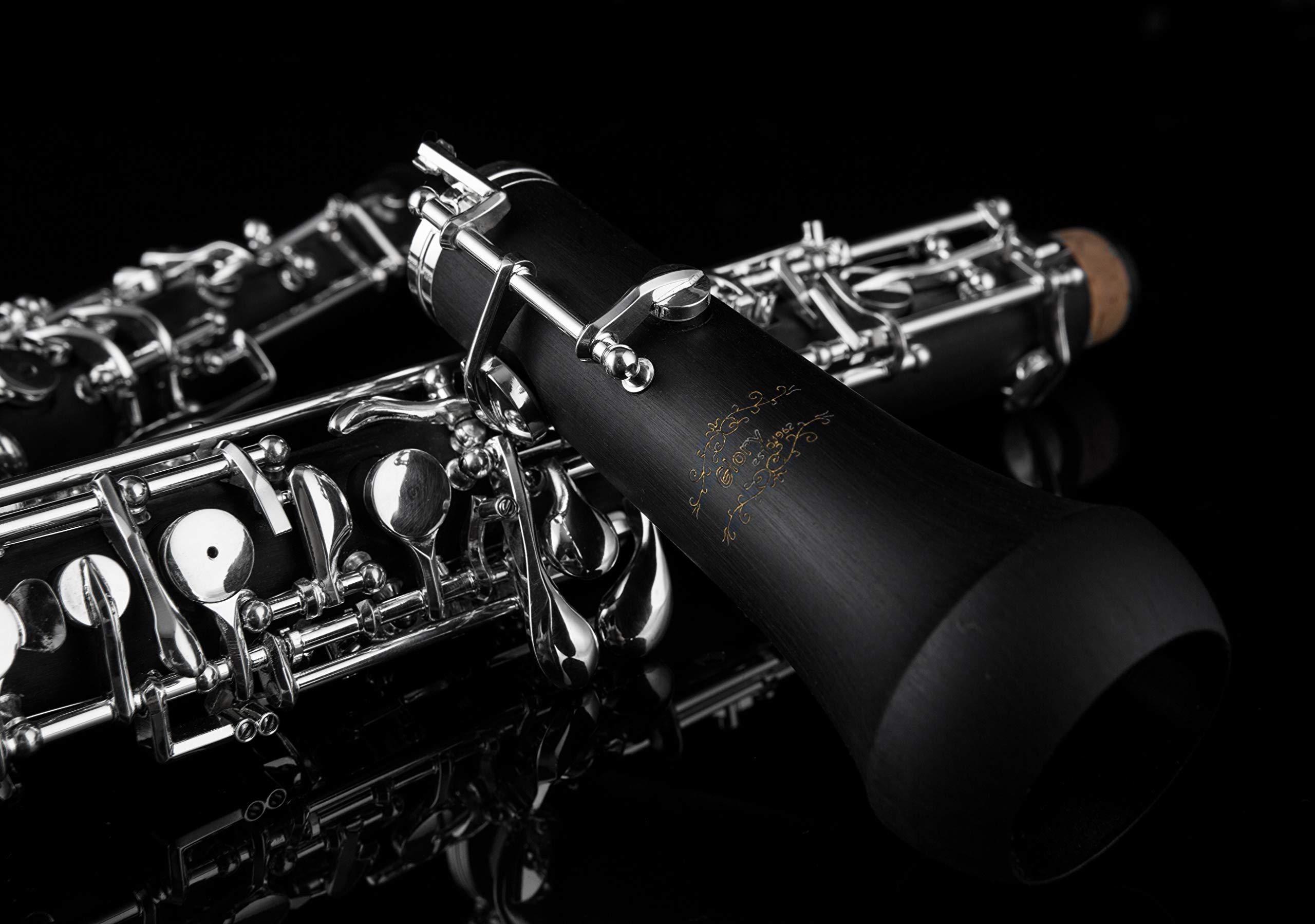 Oboe: Glory C Key Cupronickel Plated Silver, Woodwind Musical Instrument for Beginner. 2560x1800 HD Background.