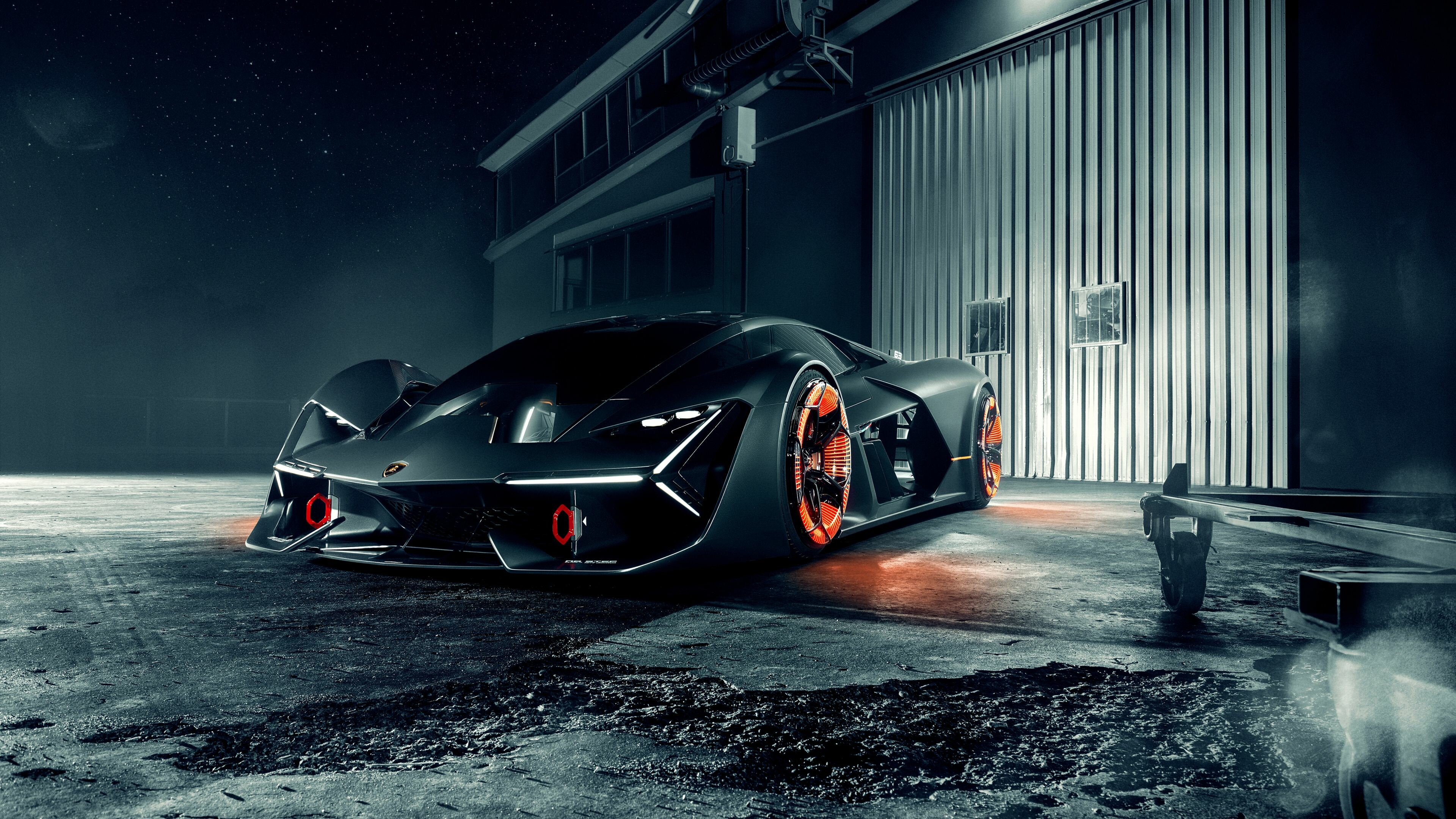 Lamborghini: Terzo Millennio Concept, Italian sports cars. 3840x2160 4K Wallpaper.