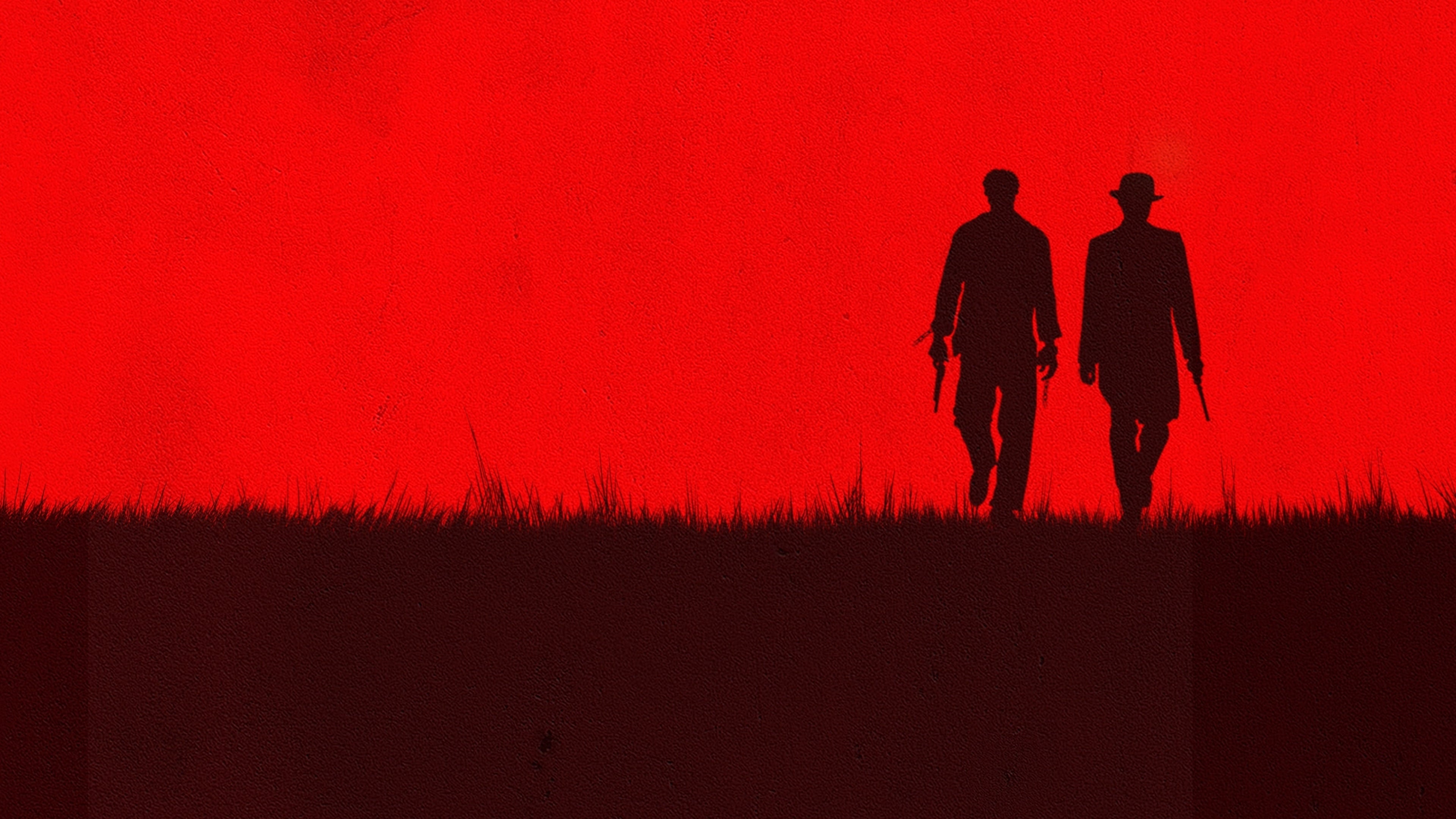 Django Unchained: A 2012 American revisionist Western film written and directed by Quentin Tarantino. 3840x2160 4K Background.