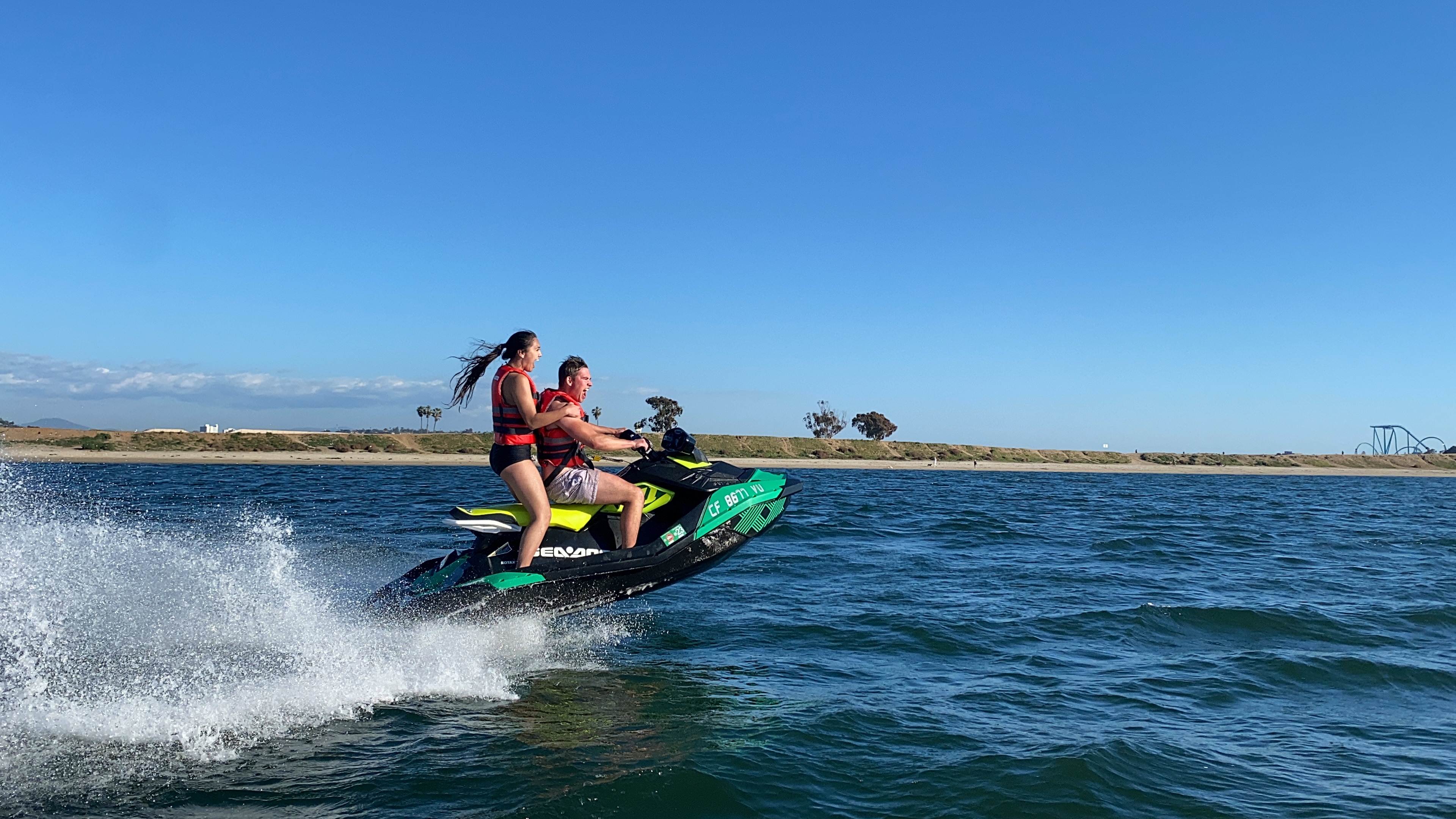 2021 Sea-Doo Spark Trixx, San Diego jet ski rentals, Fun on the water, Unforgettable experiences, 3840x2160 4K Desktop