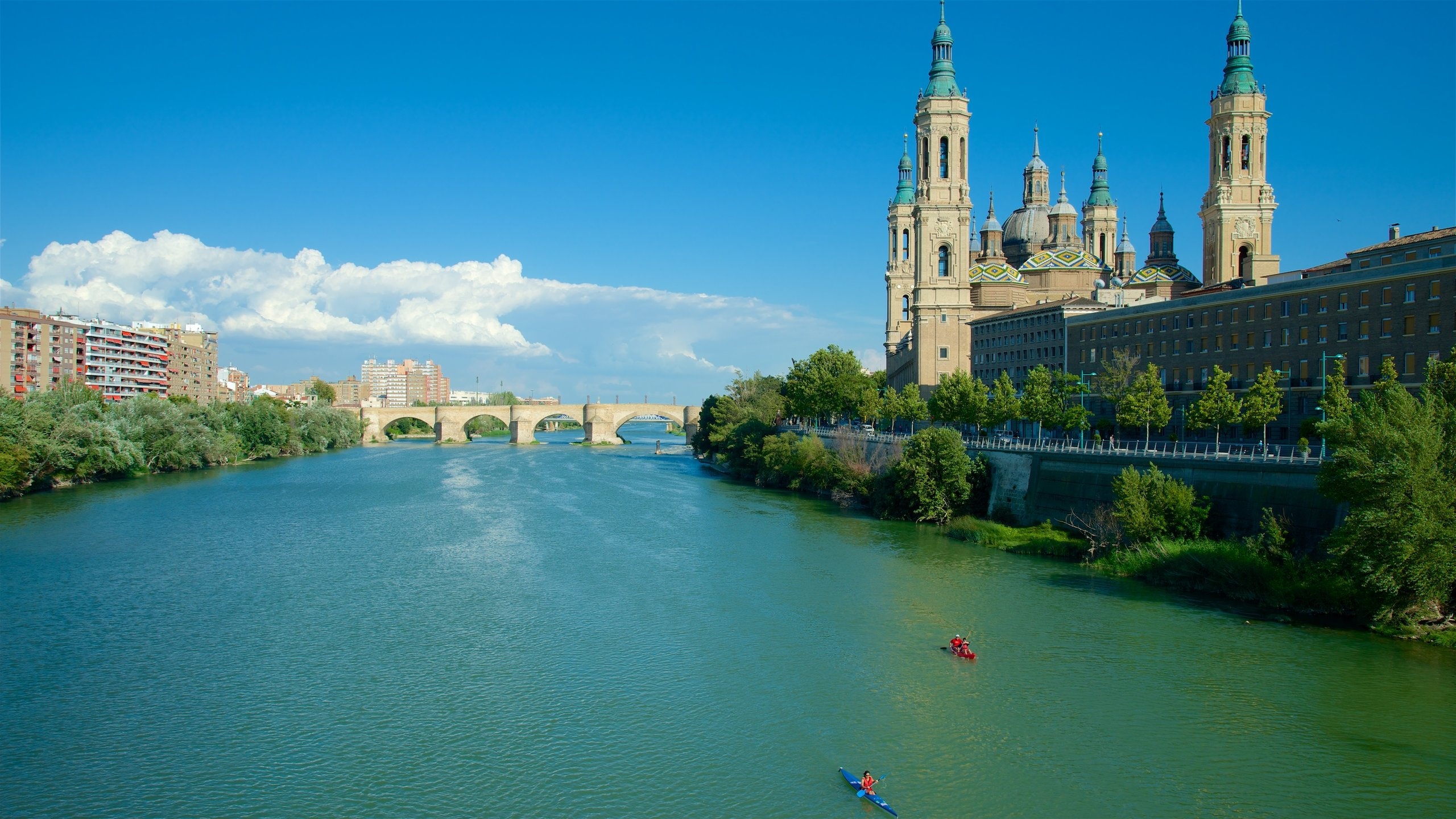 Ebro River, Ferienwohnung Aragn, Ferienhuser, Fewo Direkt, 2560x1440 HD Desktop