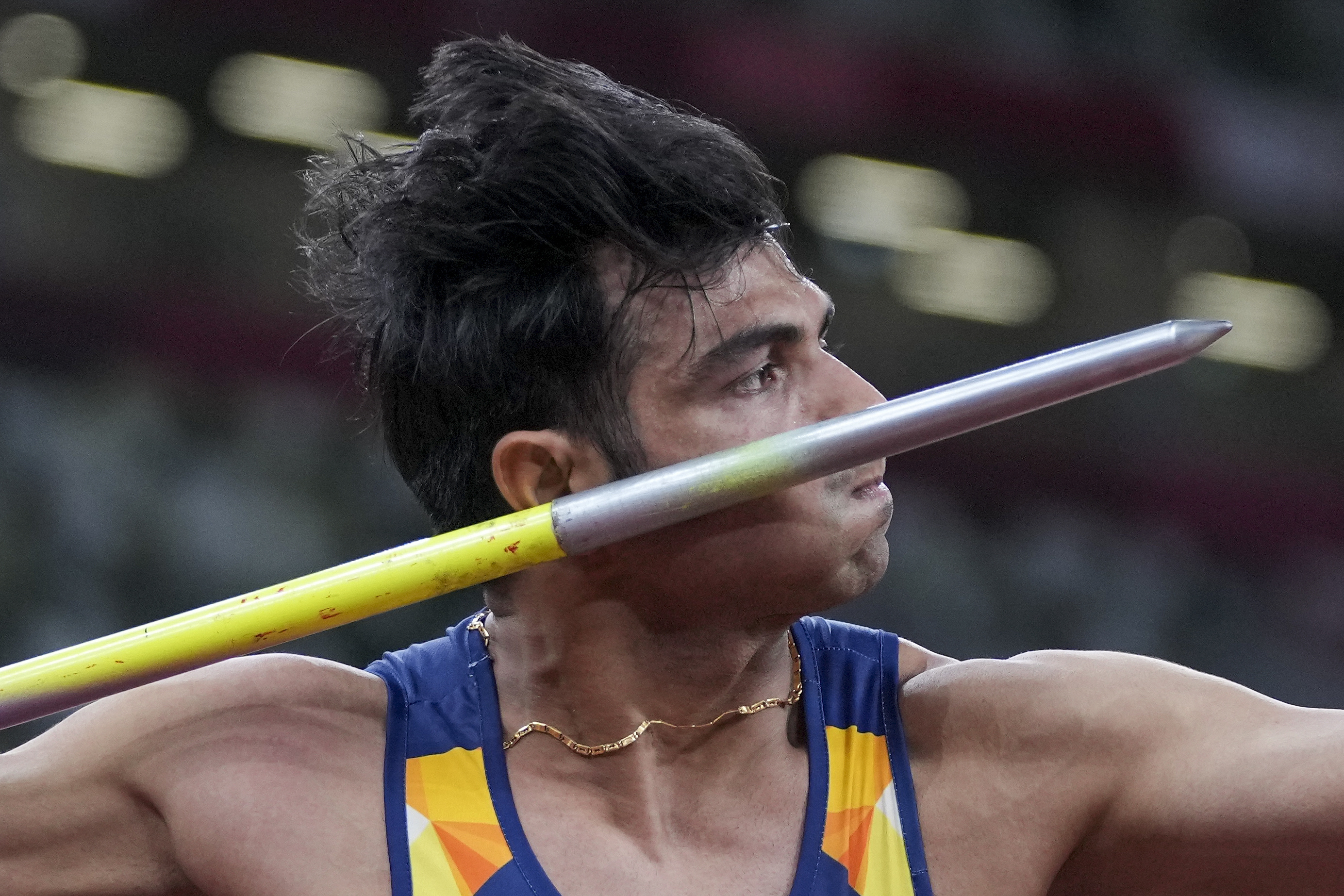 Javelin Throw: Neeraj Chopra, India's 1st gold in Olympic track and field, An athletics contest. 2770x1850 HD Wallpaper.