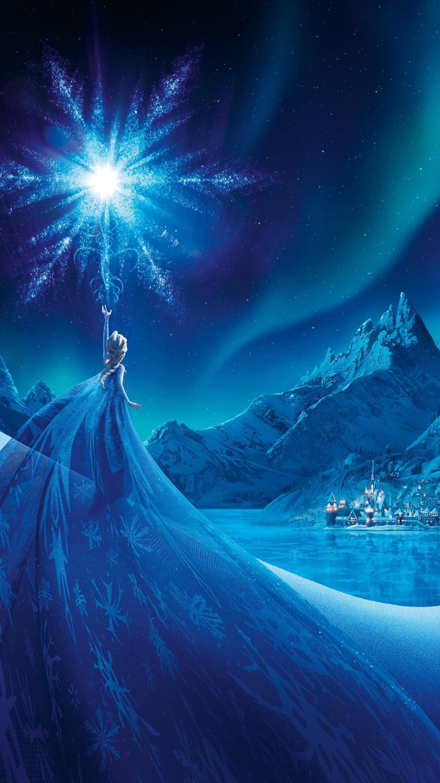 Frozen 2013, Movie wallpaper, 1540x2740 HD Phone