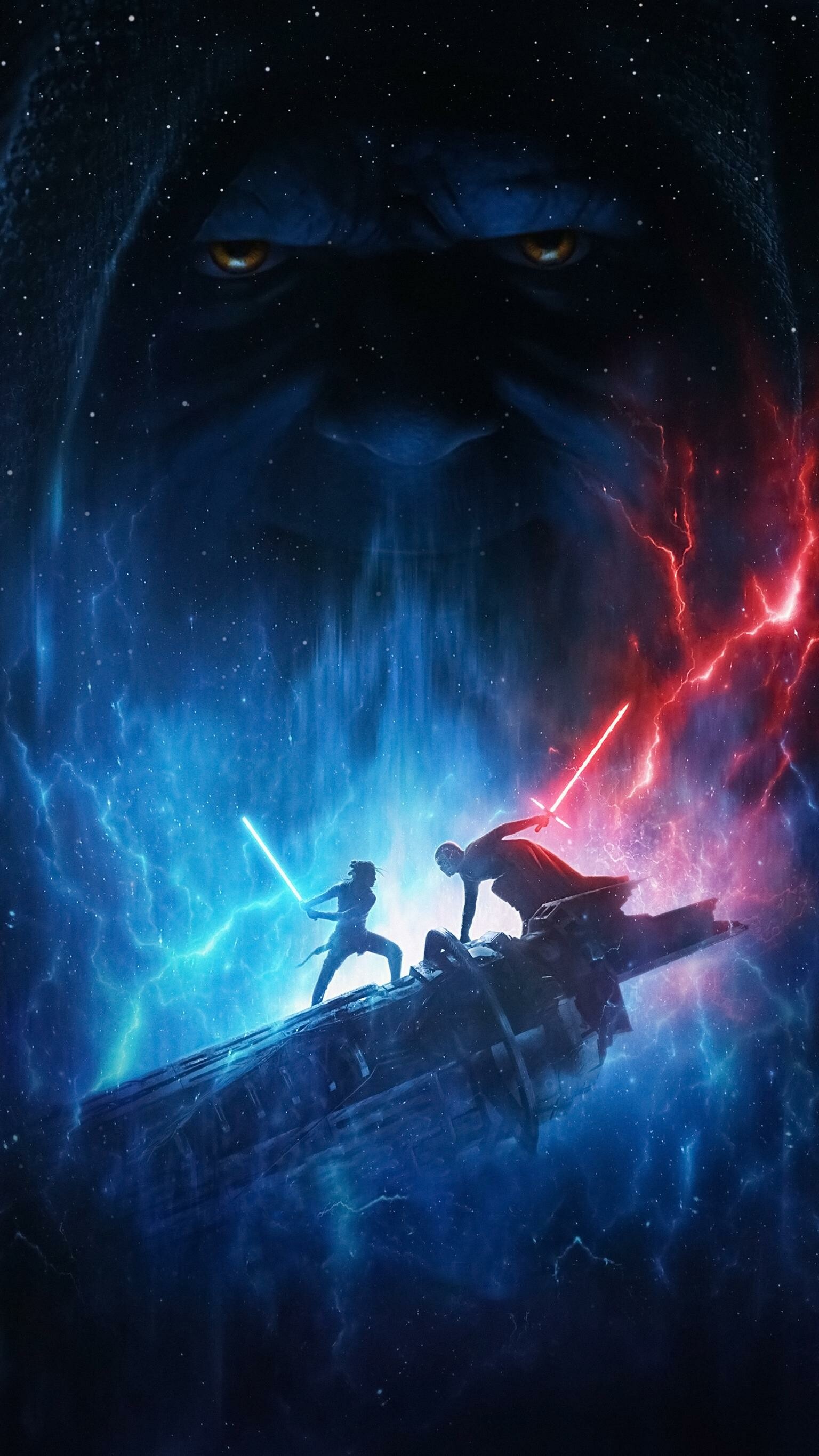 Star Wars: All nine films of the "Skywalker Saga" were nominated for Academy Awards. 1540x2740 HD Wallpaper.