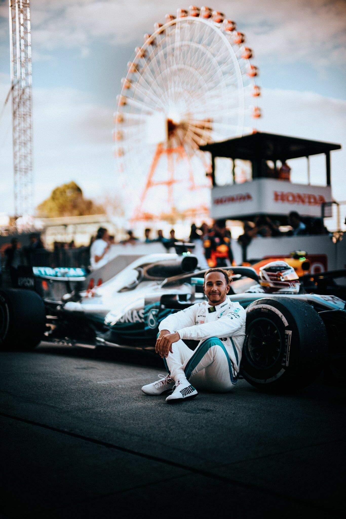 Lewis Hamilton: Formula 1’s most exciting driver, 103 grand prix wins. 1370x2050 HD Background.