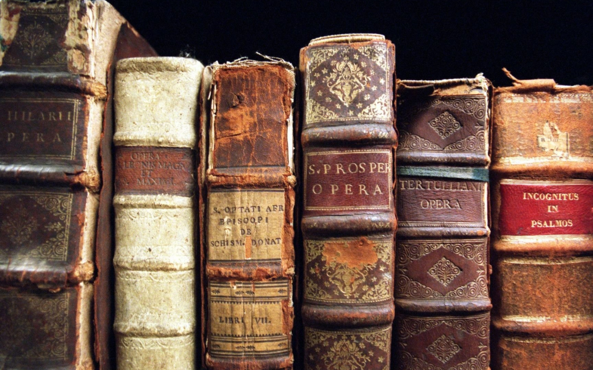 Antique bookshops, Leather-bound treasures, Dusty pages, Literary relics, 1920x1200 HD Desktop