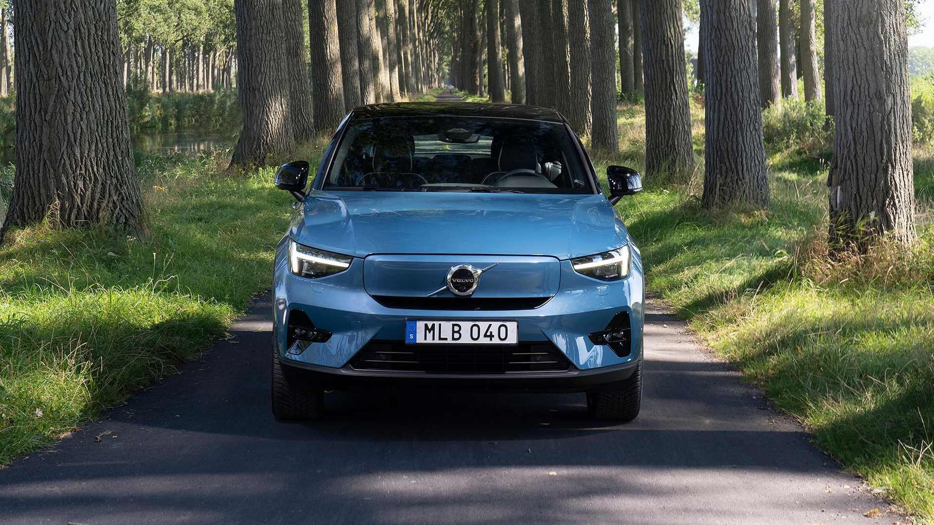 Volvo C40 Recharge, First drive review, Electric beauty, Sustainable mobility, 1920x1080 Full HD Desktop