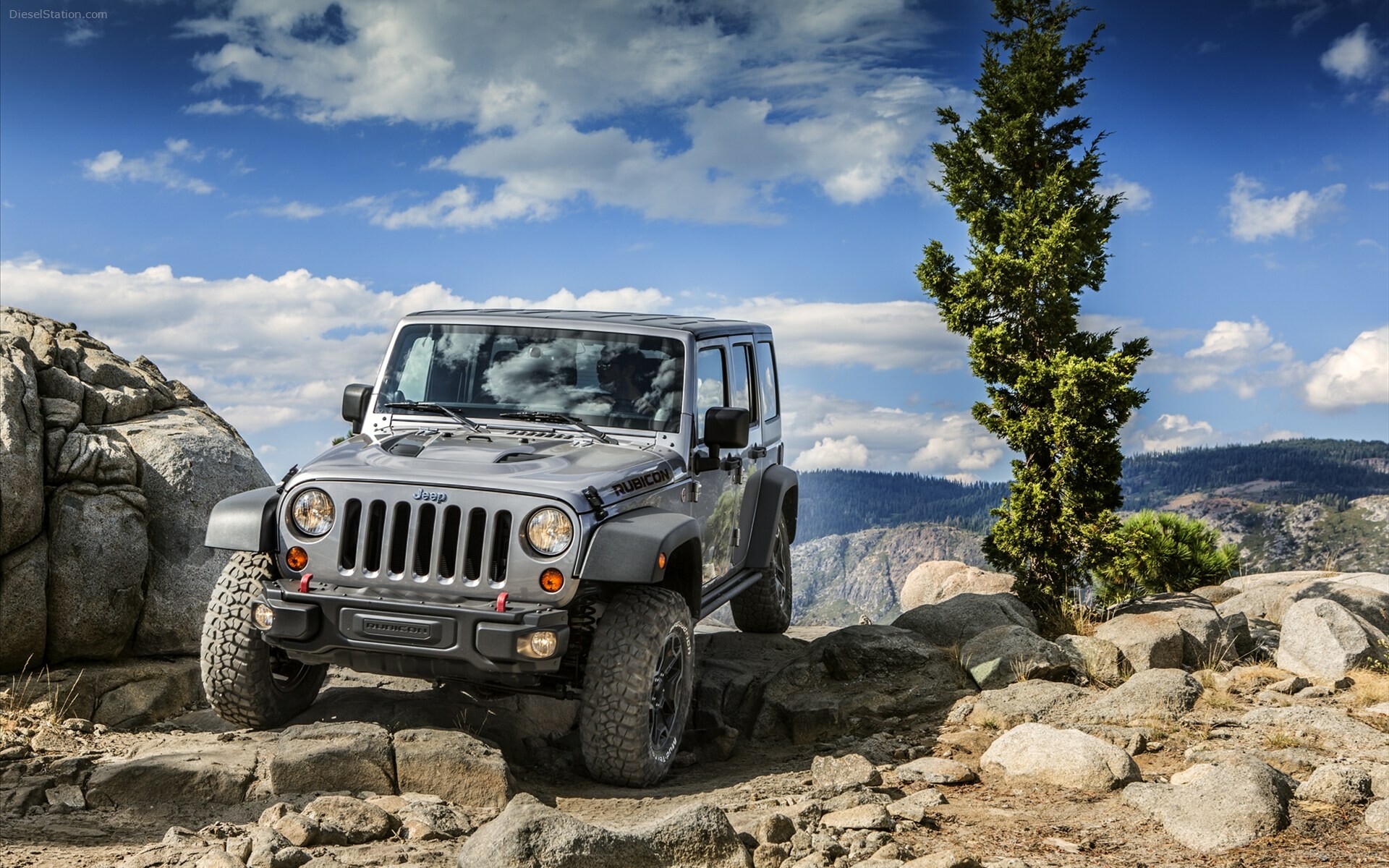 Jeep Wrangler: Rubicon, The TJ was introduced in 1996 as a 1997 model. 1920x1200 HD Background.