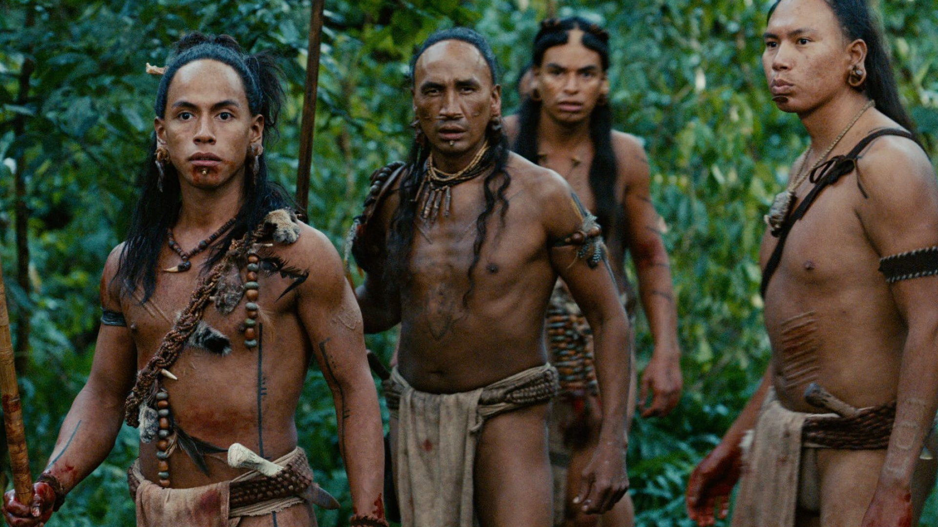 Apocalypto: A 2006 Epic Historical Action-Adventure film entirely in the Yucatec Mayan language. 1920x1080 Full HD Background.