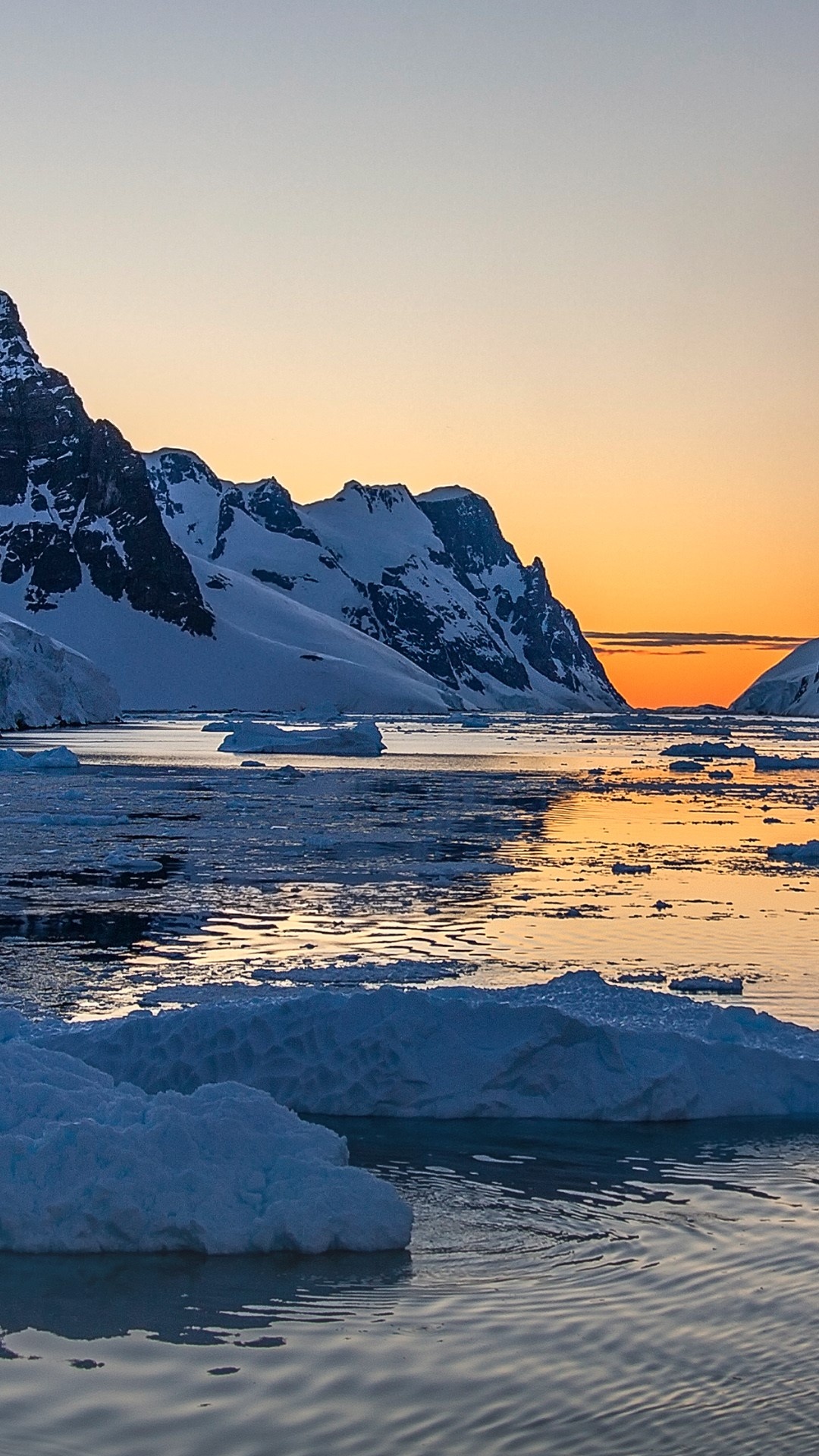 Lemaire Channel, Antarctic Peninsula, Windows 10 spotlight images, Antarctica, 1080x1920 Full HD Phone