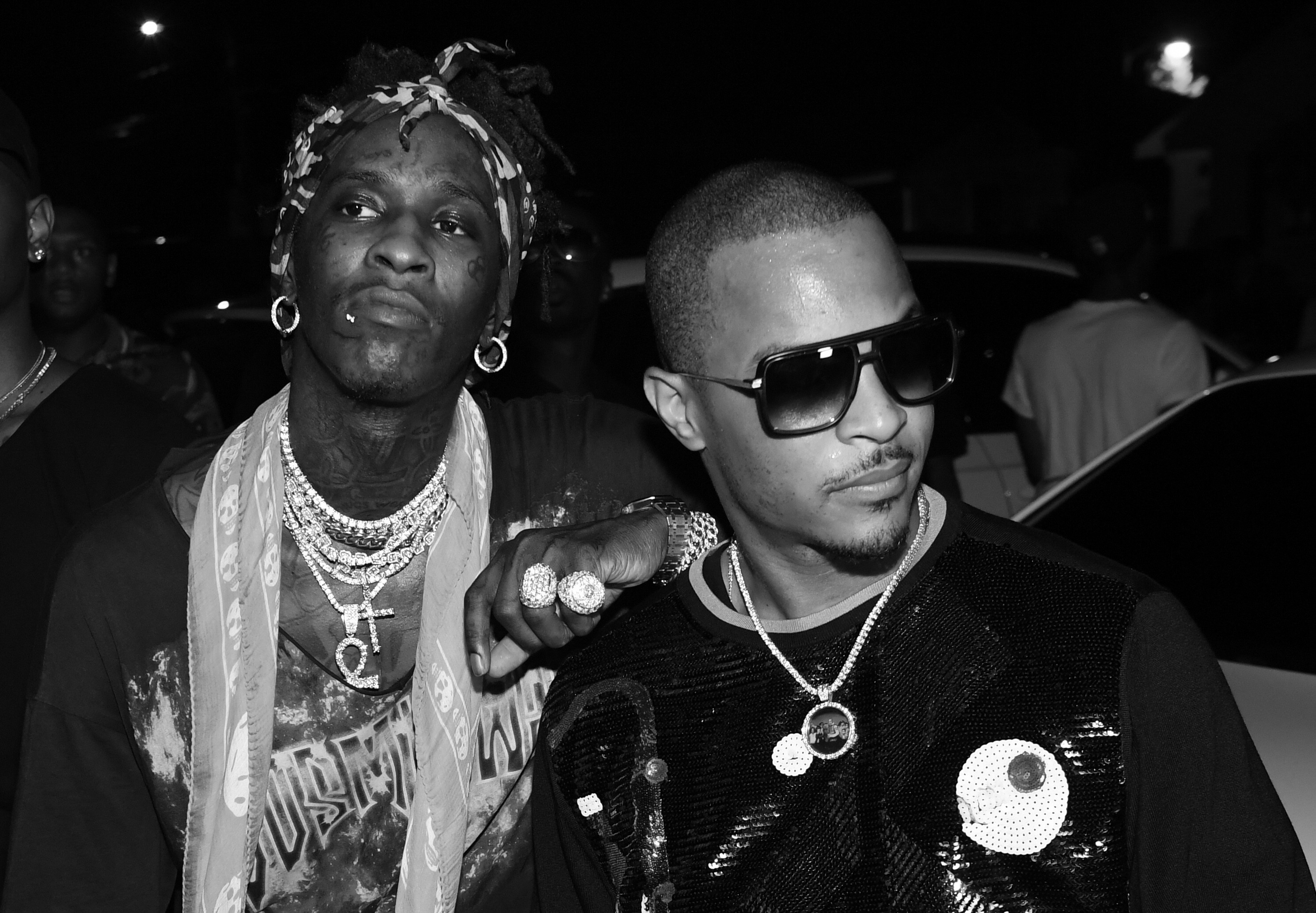 Young Thug: T.I., Young Thug's birthday party at Tago International on August 16, 2017, in Atlanta, Georgia. 2980x2070 HD Wallpaper.