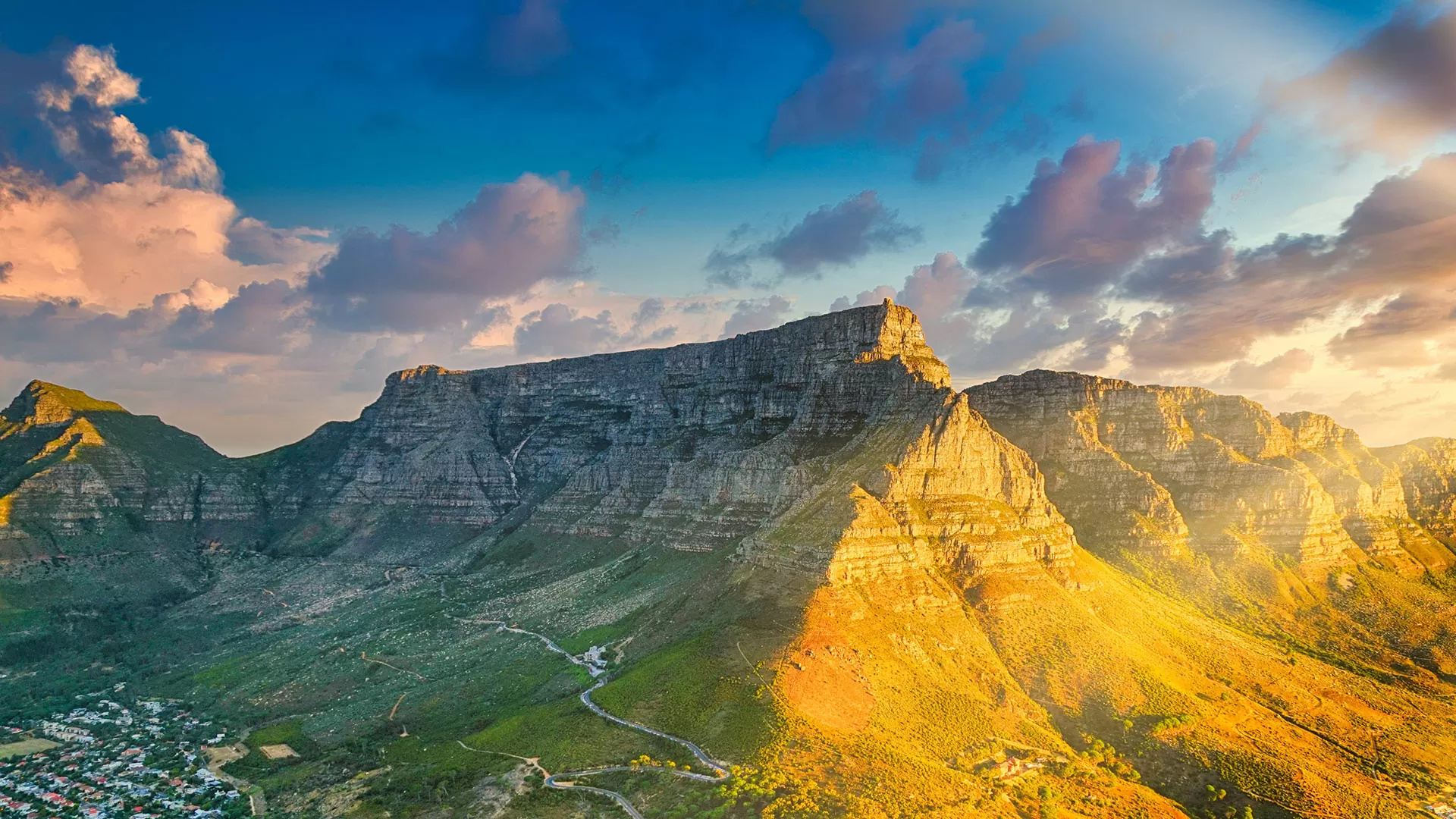 Table Mountain, Travels, Famous landmark, Fun facts, 1920x1080 Full HD Desktop