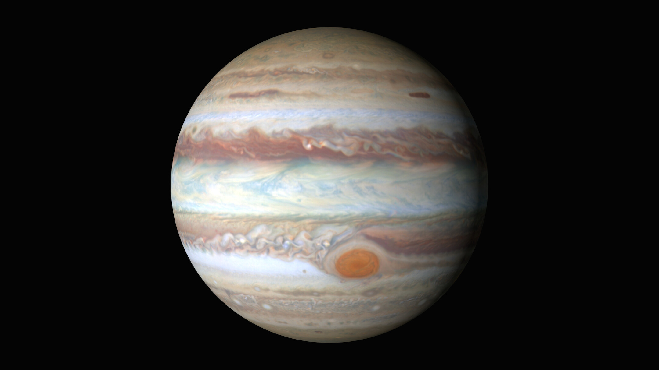 GMS Hubble, Detailed Jupiter maps, Ultra HD 4k, 2160x1220 HD Desktop