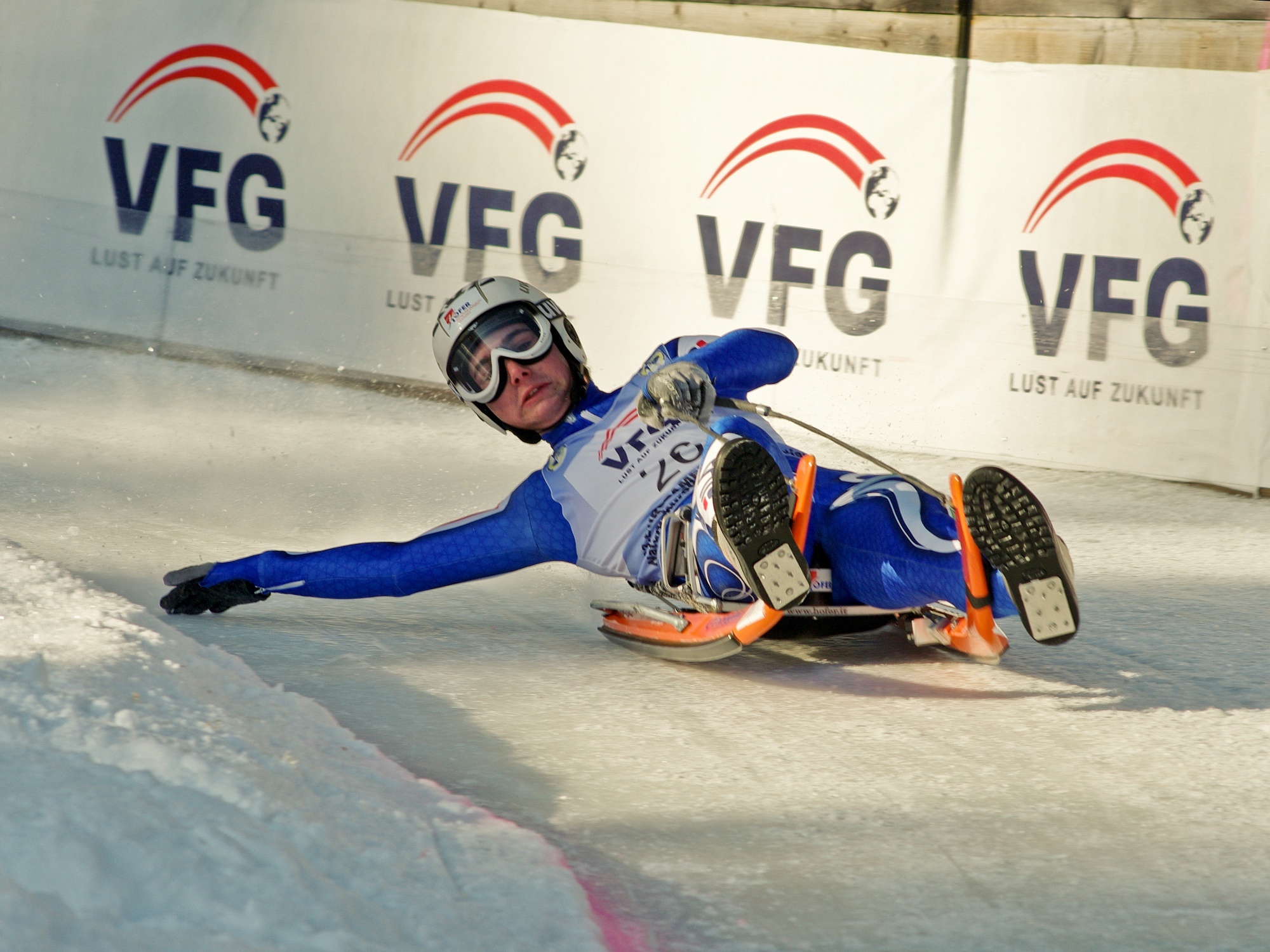 Luge: Alex Gruber at the FIL European Luge Natural Track Championships 2010. 2000x1500 HD Wallpaper.