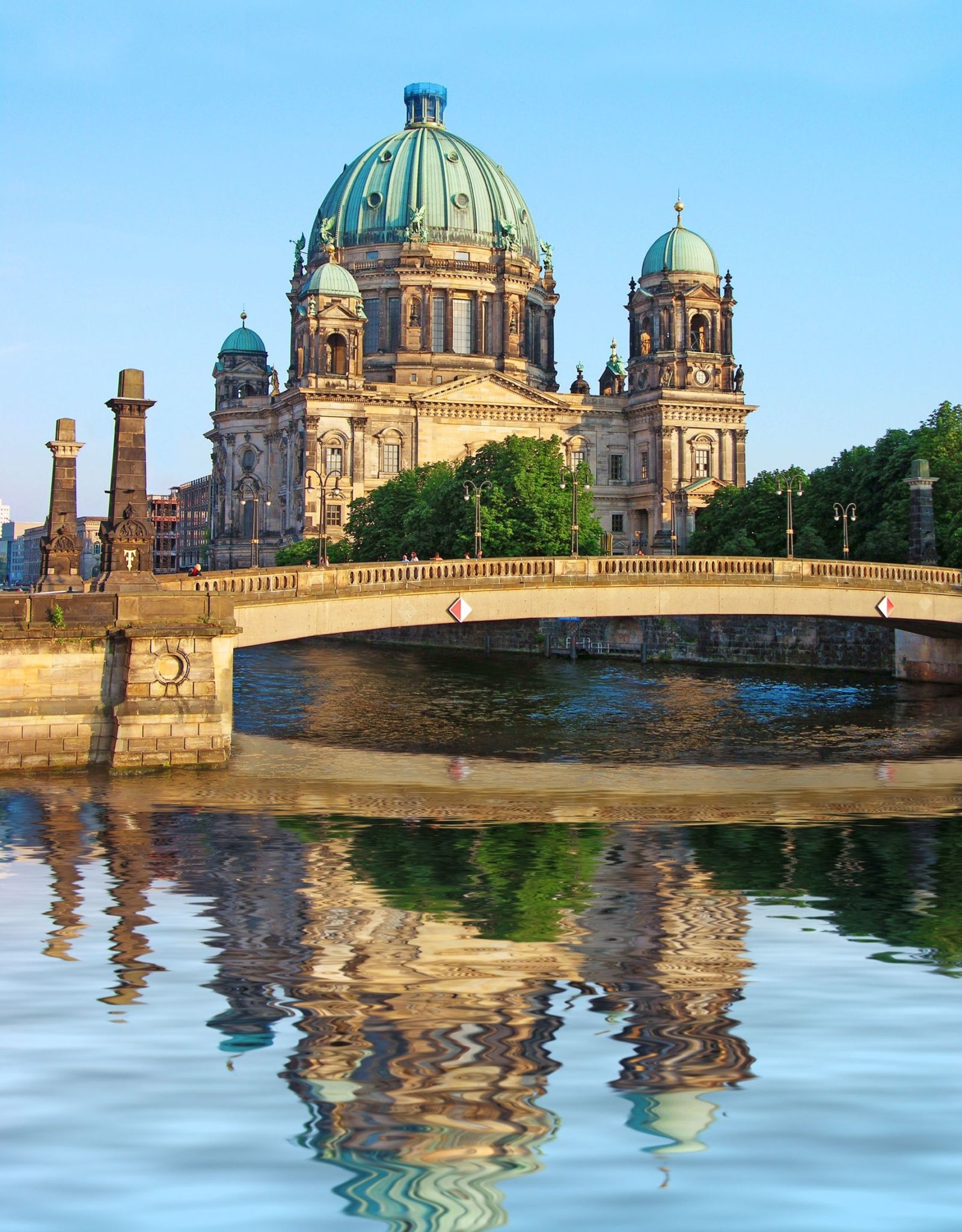 Berlin Cathedral, Stunning architecture, Spree River, Germany's gem, 1600x2050 HD Phone