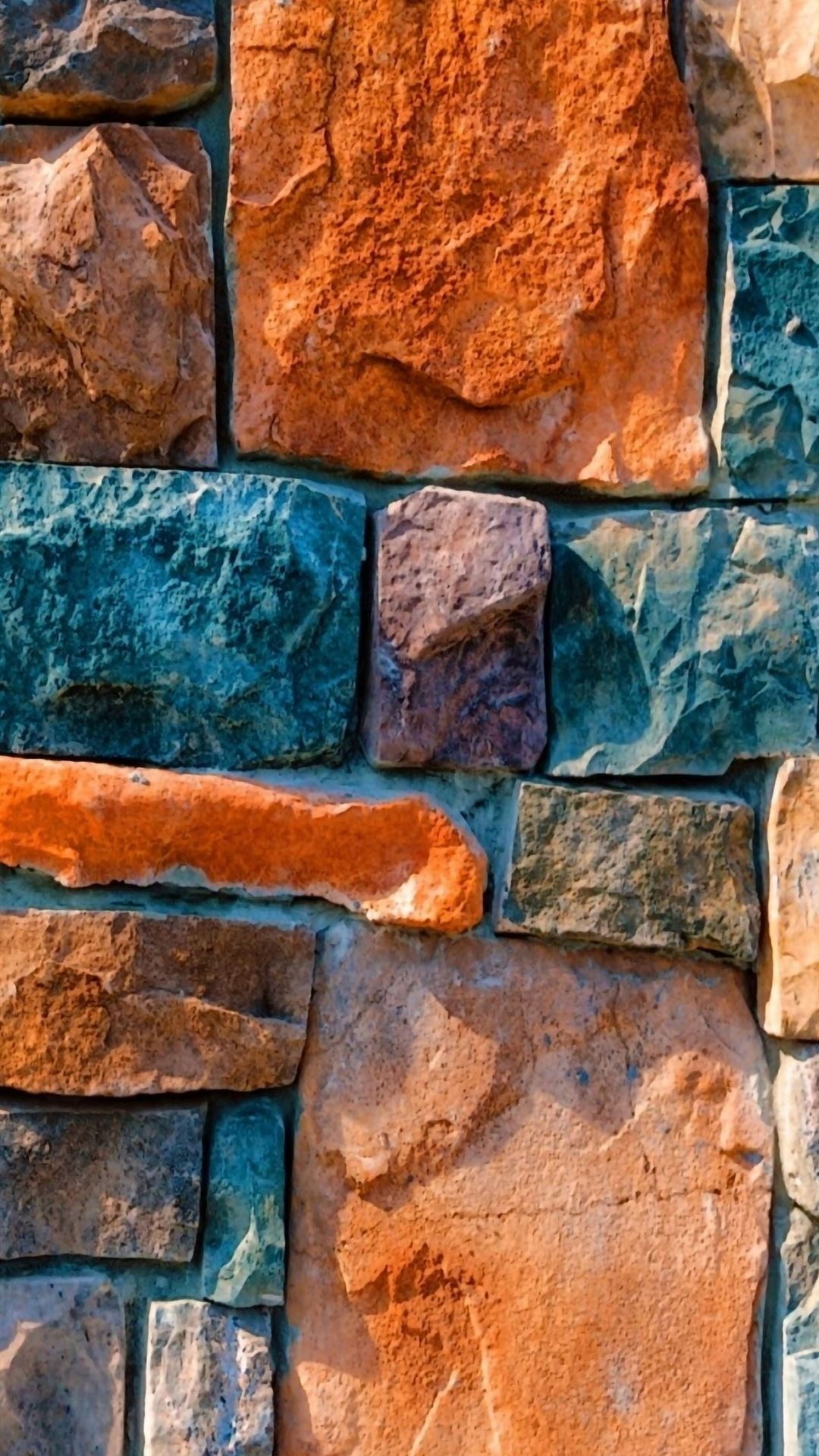 Stone Wall, Abstract stone, iPhone wallpapers, 1080x1920 Full HD Handy