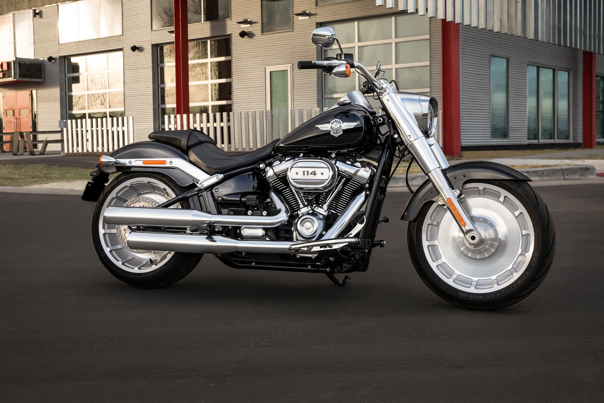 Harley-Davidson Fat Boy 114, Timeless charm, Unforgettable rides, Pure adrenaline, 1960x1310 HD Desktop
