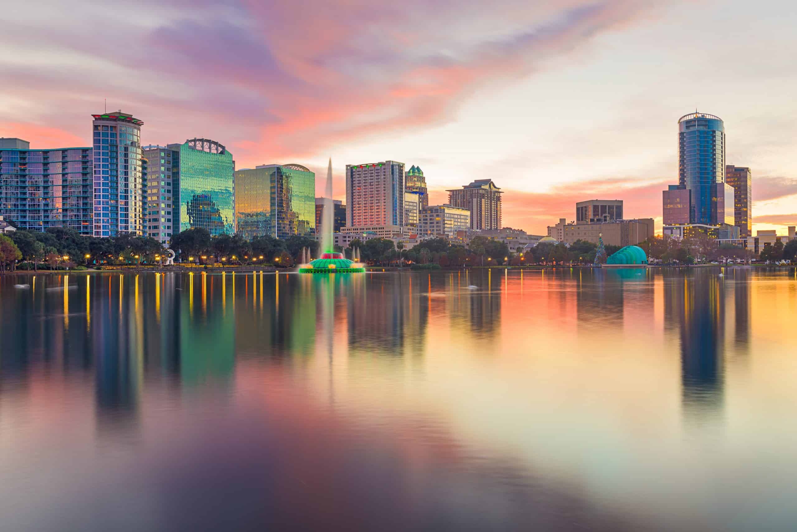 Orlando Skyline, Travels, Romantic getaway, Beautiful landscapes, 2560x1710 HD Desktop