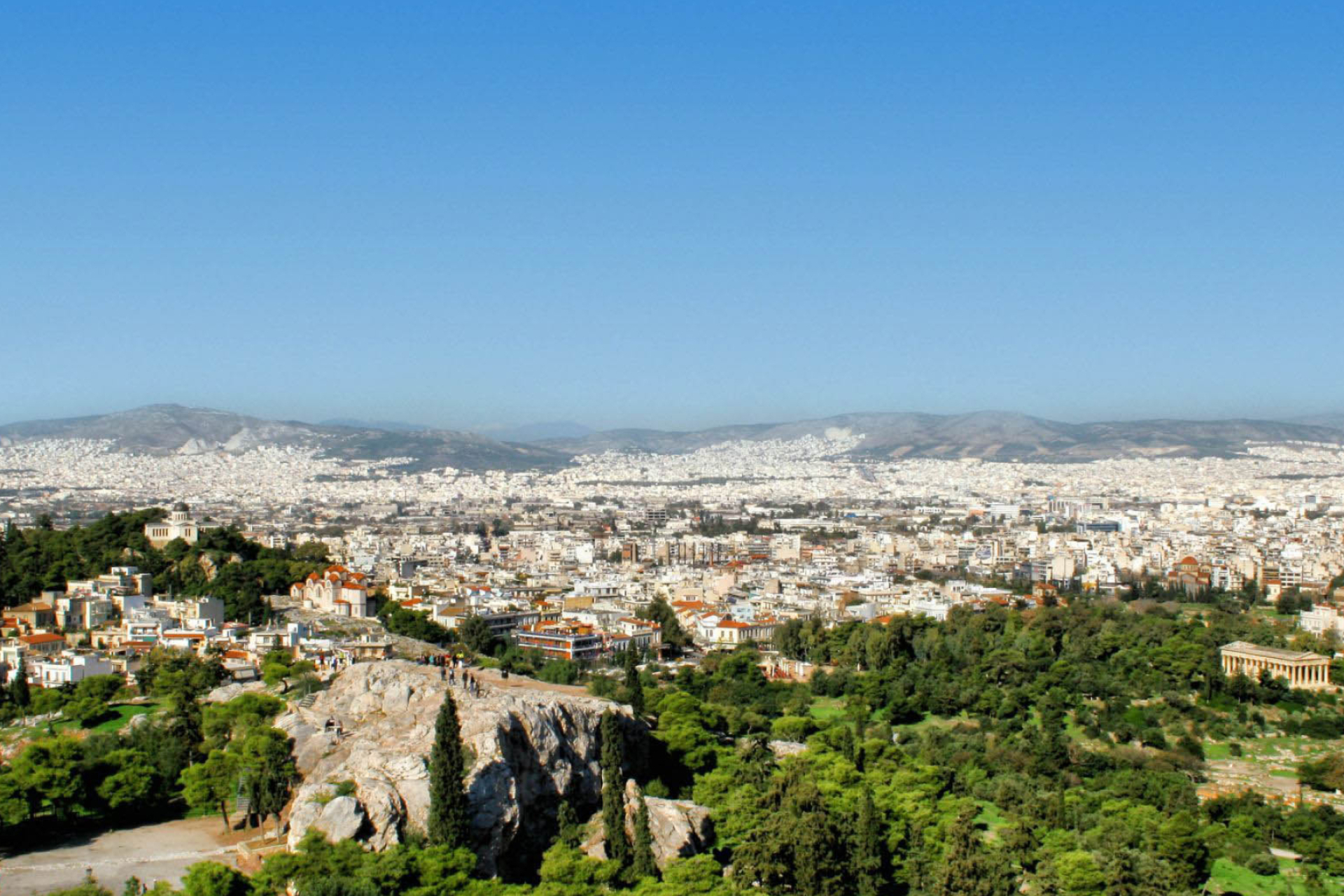 Geography of Athens, Greek coastal city, Landforms and terrain, Natural beauty, 1920x1280 HD Desktop