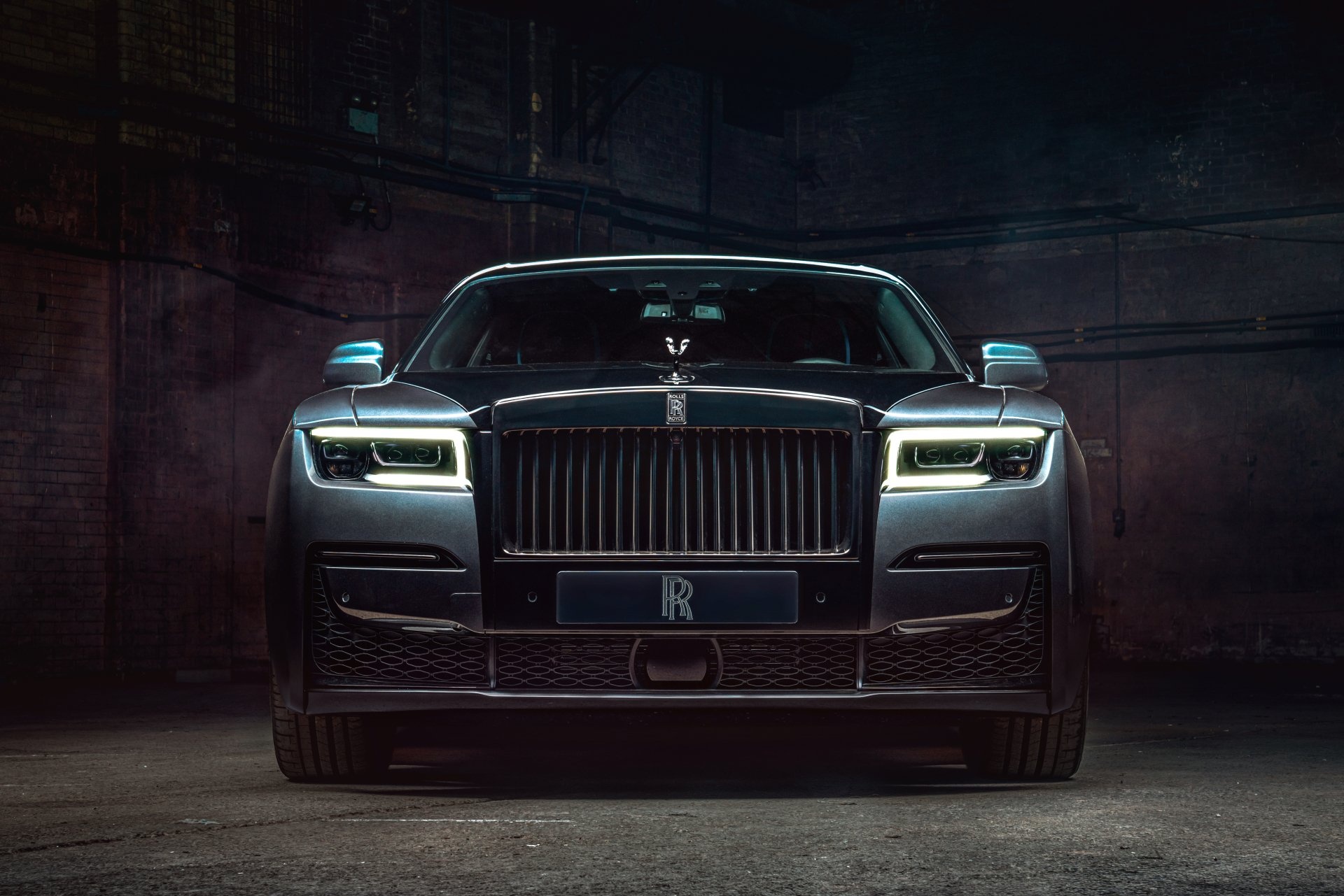 Rolls-Royce Ghost, Black Badge edition, 4k ultra HD, Stunning background, 1920x1290 HD Desktop