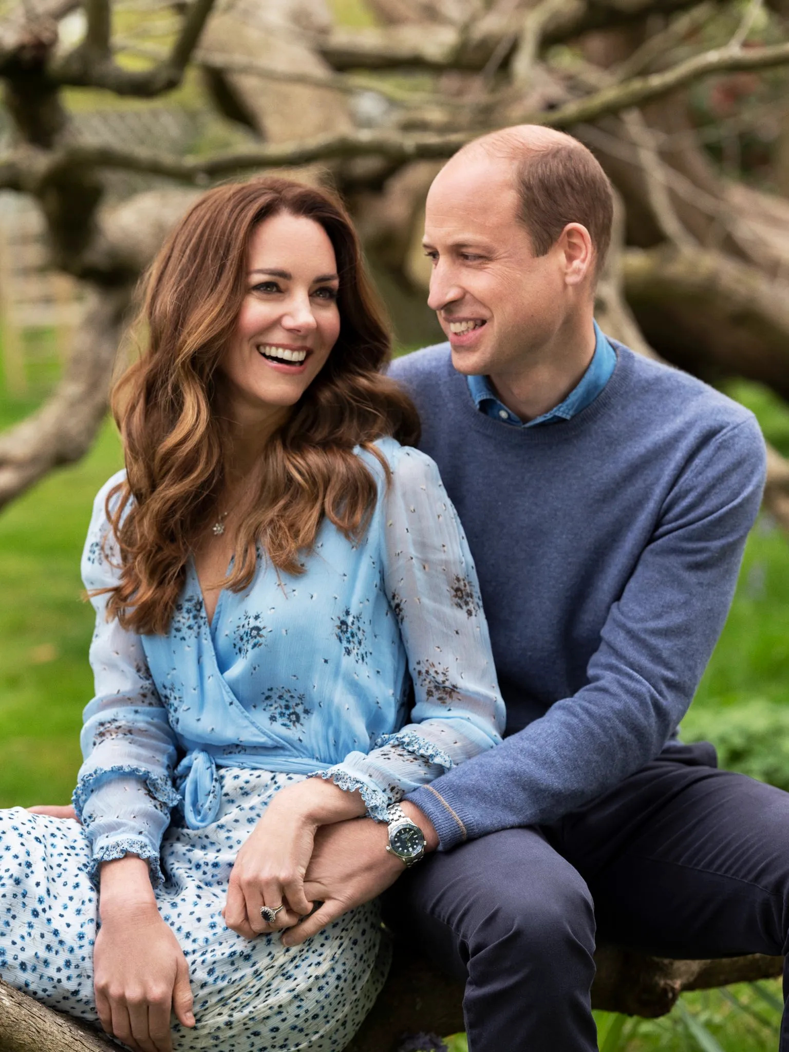 Prince William, Kate Middleton, Tenth anniversary, Vogue portraits, 1540x2050 HD Phone