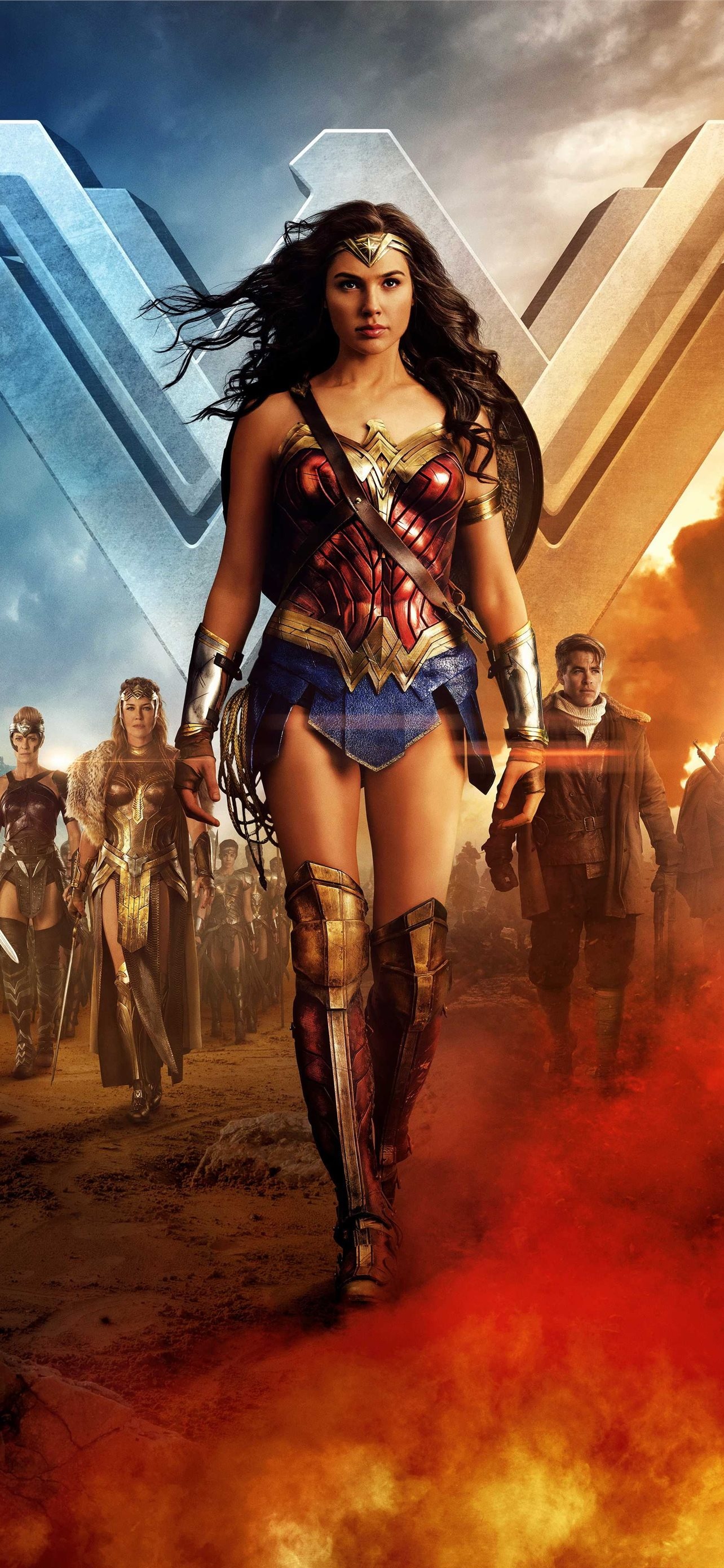 Wonder Woman movie, iPhone HD wallpapers, Best, 1290x2780 HD Phone