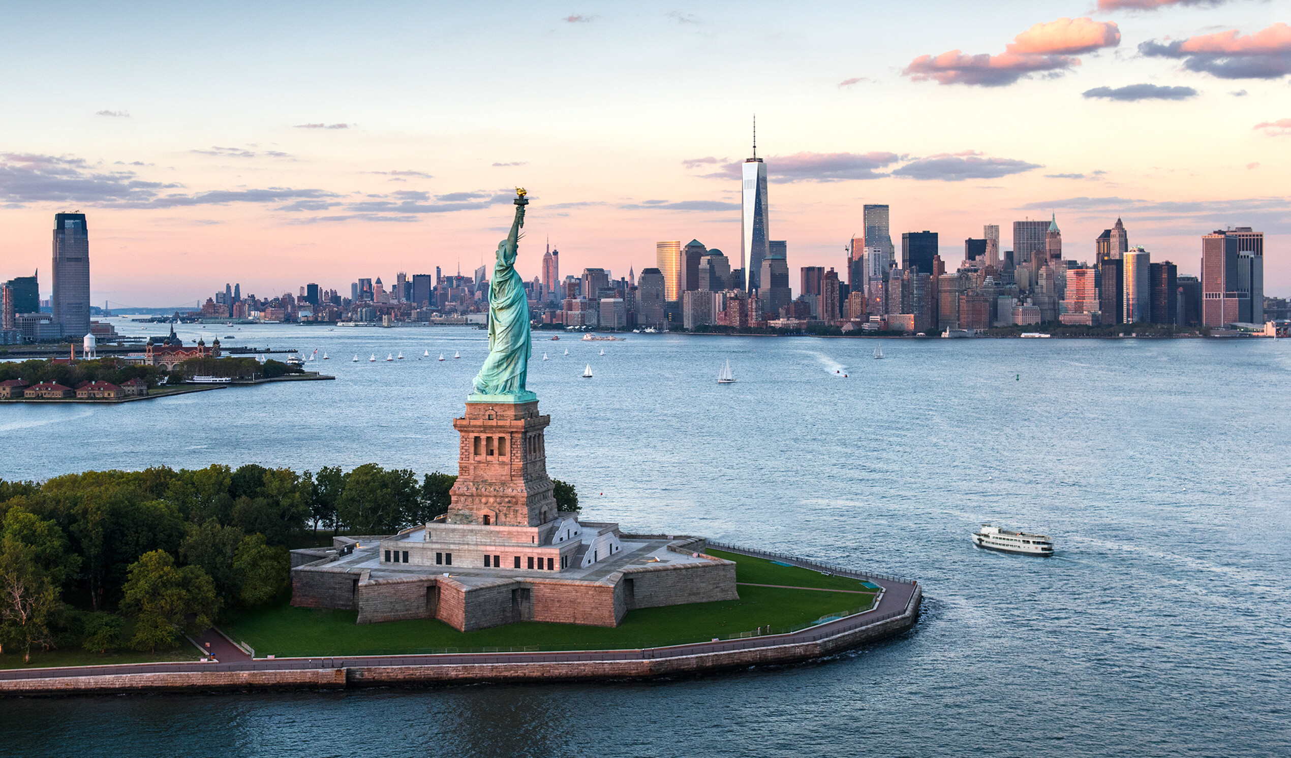 Most viewed, Statue of Liberty, 2540x1500 HD Desktop