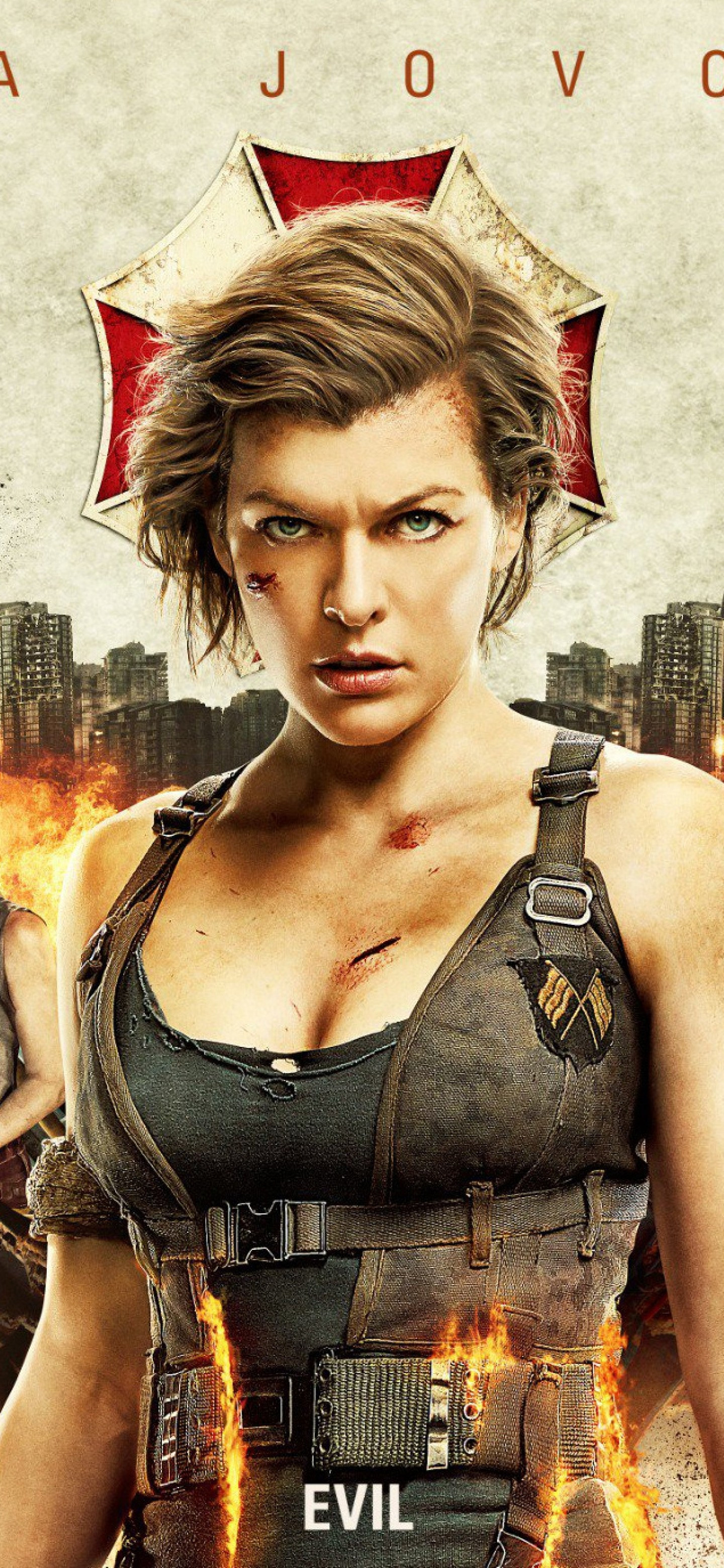 Resident Evil The Final Chapter, Milla Jovovich wallpapers, High-quality for Huawei Mate 20 Pro, LG G7 ThinQ, LG V40 ThinQ, 1440x3120 HD Phone