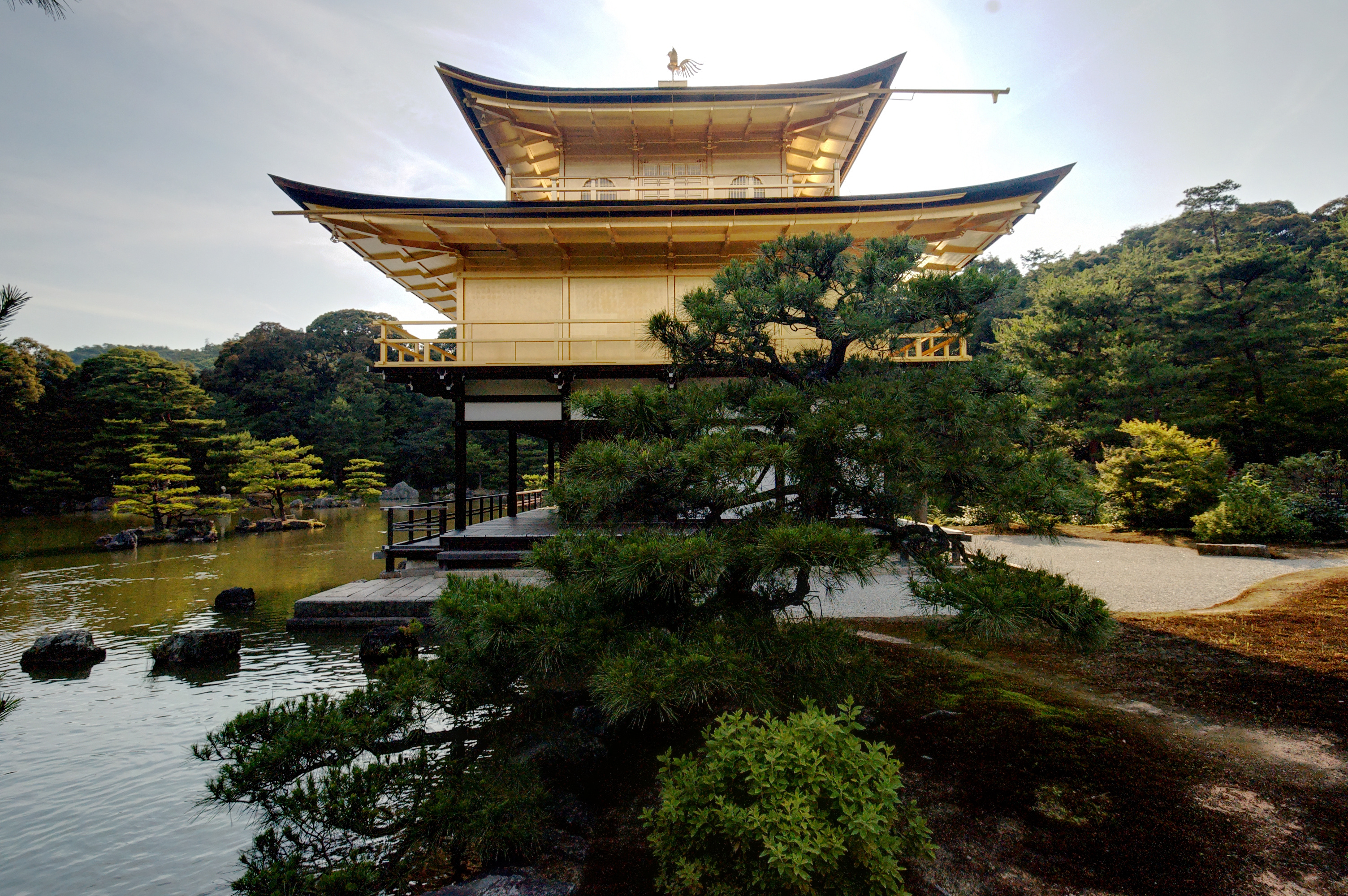 Kinkaku-ji Temple, Zen Serenity, Golden Pavilion, Tranquil Reflection, 3010x2000 HD Desktop