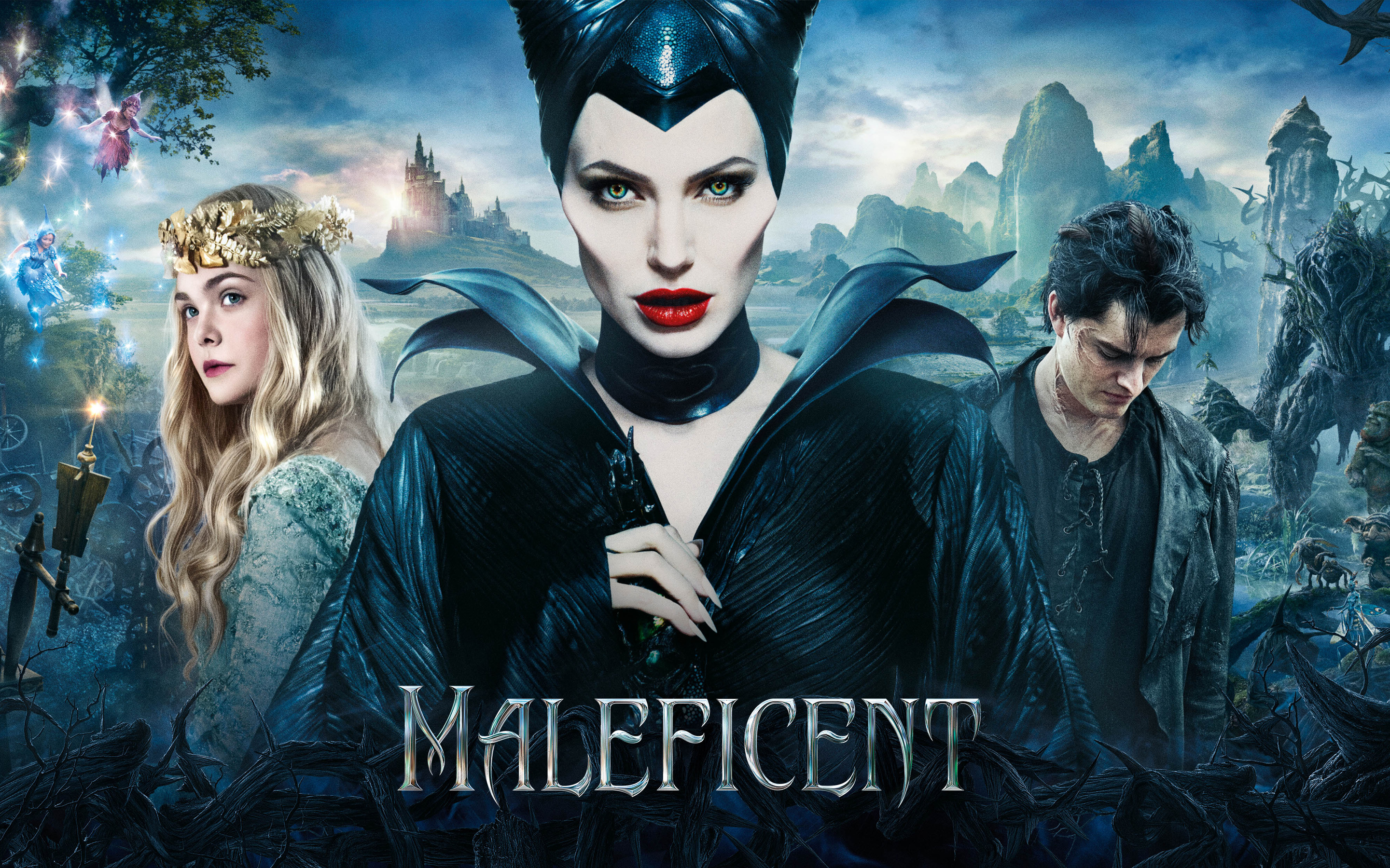 Maleficent HD wallpaper, Captivating beauty, Dark fairy tale, Must-watch film, 2880x1800 HD Desktop