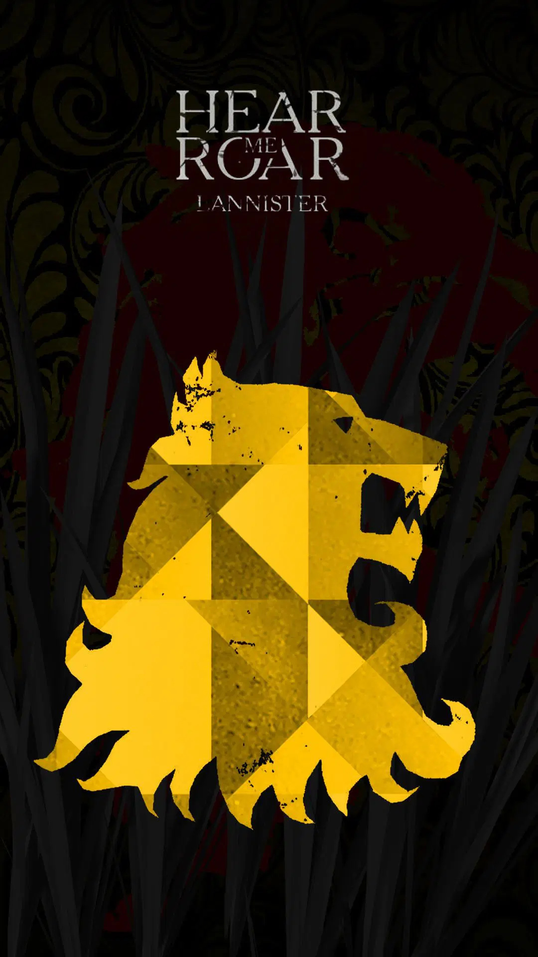 House Lannister, Sigil wallpaper, Android, iPhone, 1080x1920 Full HD Phone