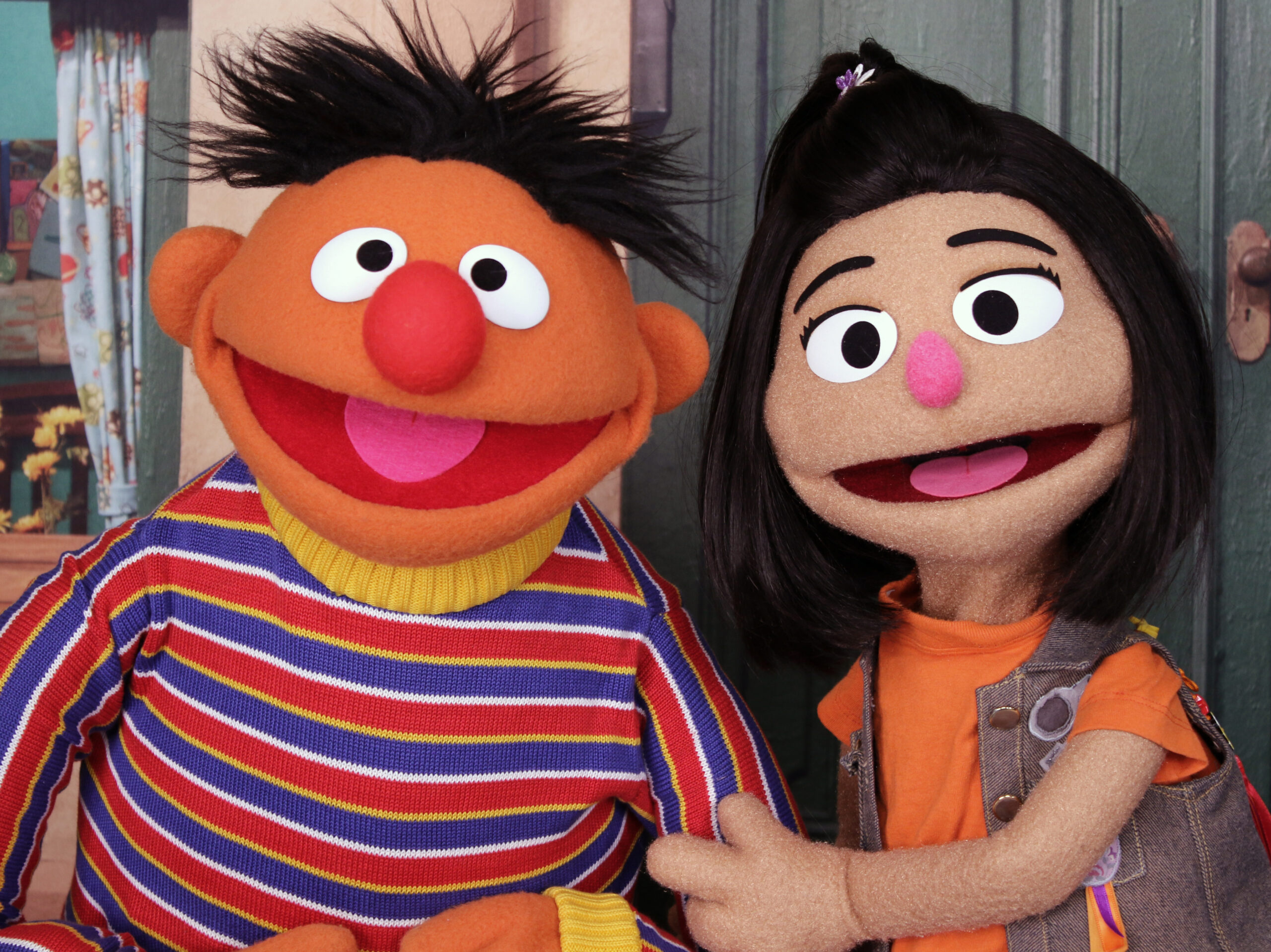 Sesame Street: Ji-Young, The first Asian American muppet, A 7-year-old Korean American girl. 2560x1920 HD Background.
